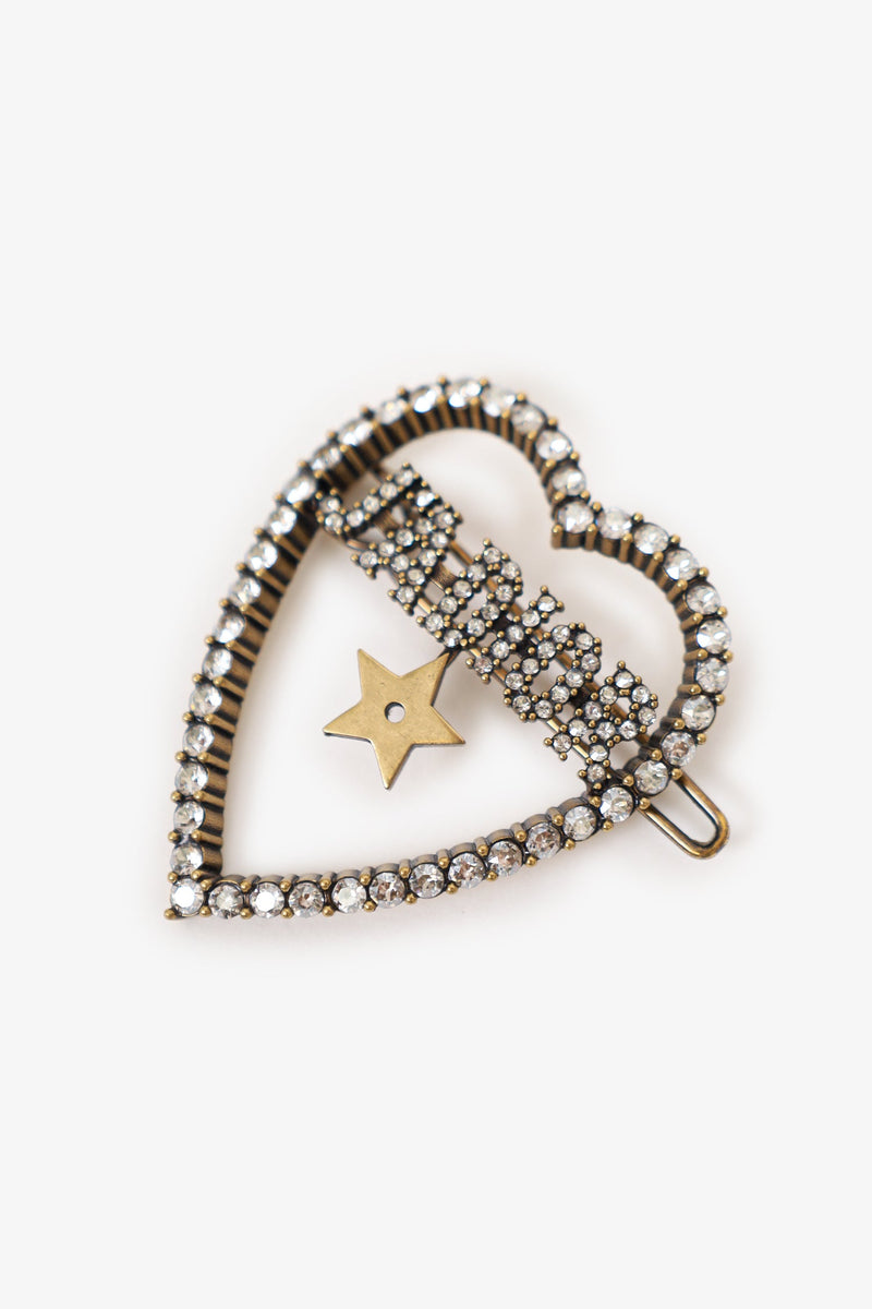 Christian Dior J’ADIOR ブローチ スター 正規品 Christian Dior Crystal Embellished 'J'adior' Star Hair Clip – Lux