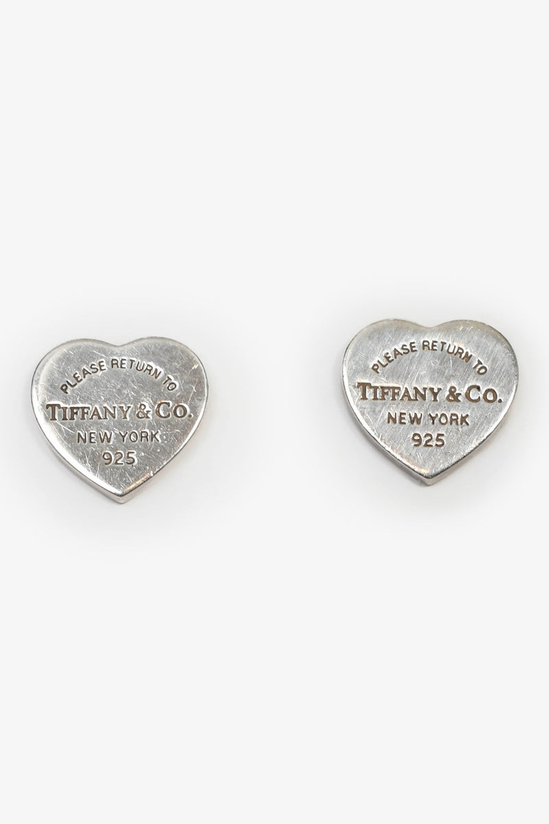 Tiffany & Co. Sterling Silver 'Return to TIffany' Stud Earrings