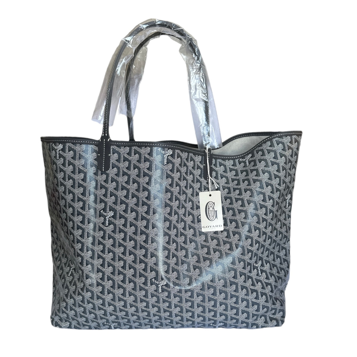 Goyard St. Louis Grey Tote GM NWT Lux Second Chance