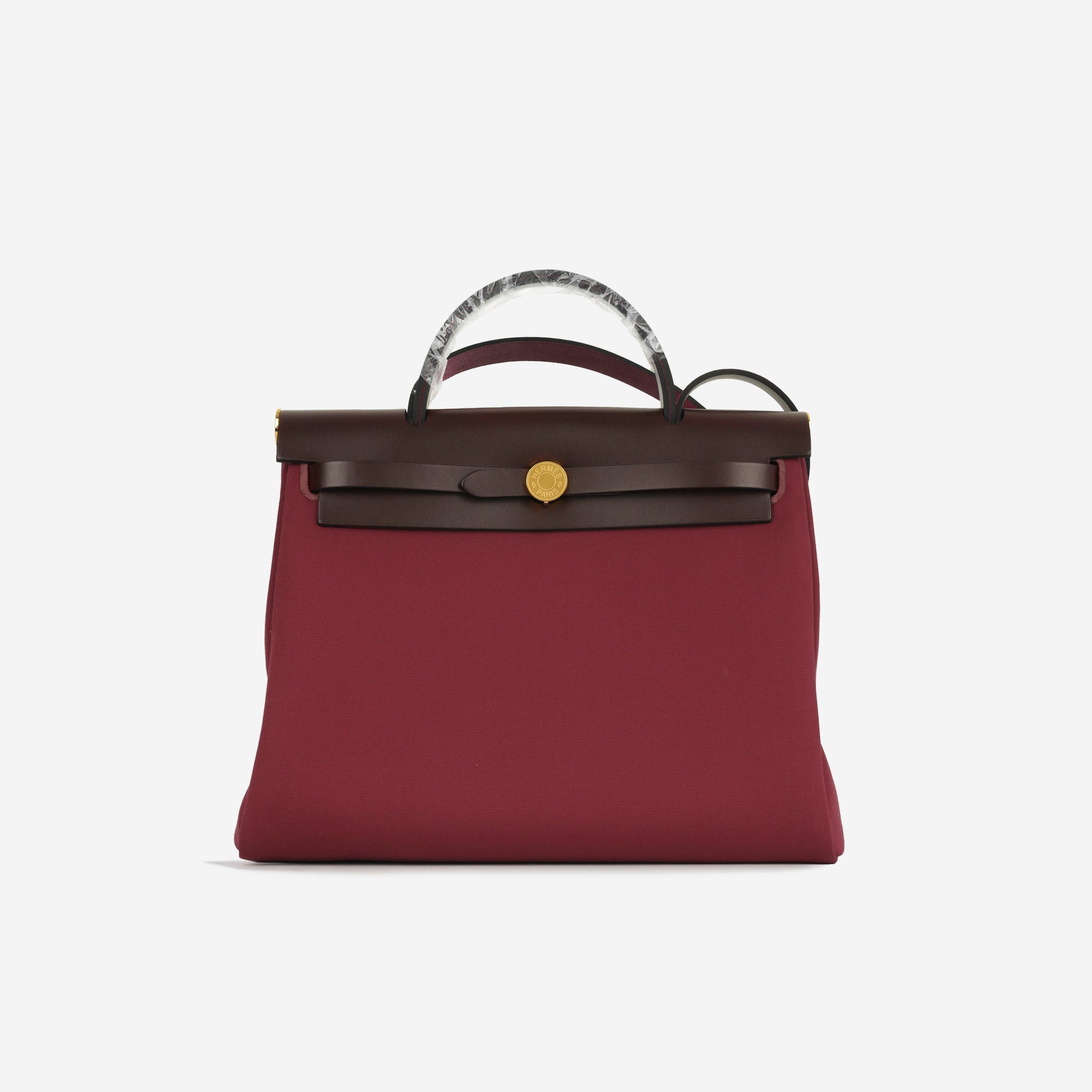 Hermès Hermès Herbag 31 Rubis Rouge Sellier – Lux Second Chance
