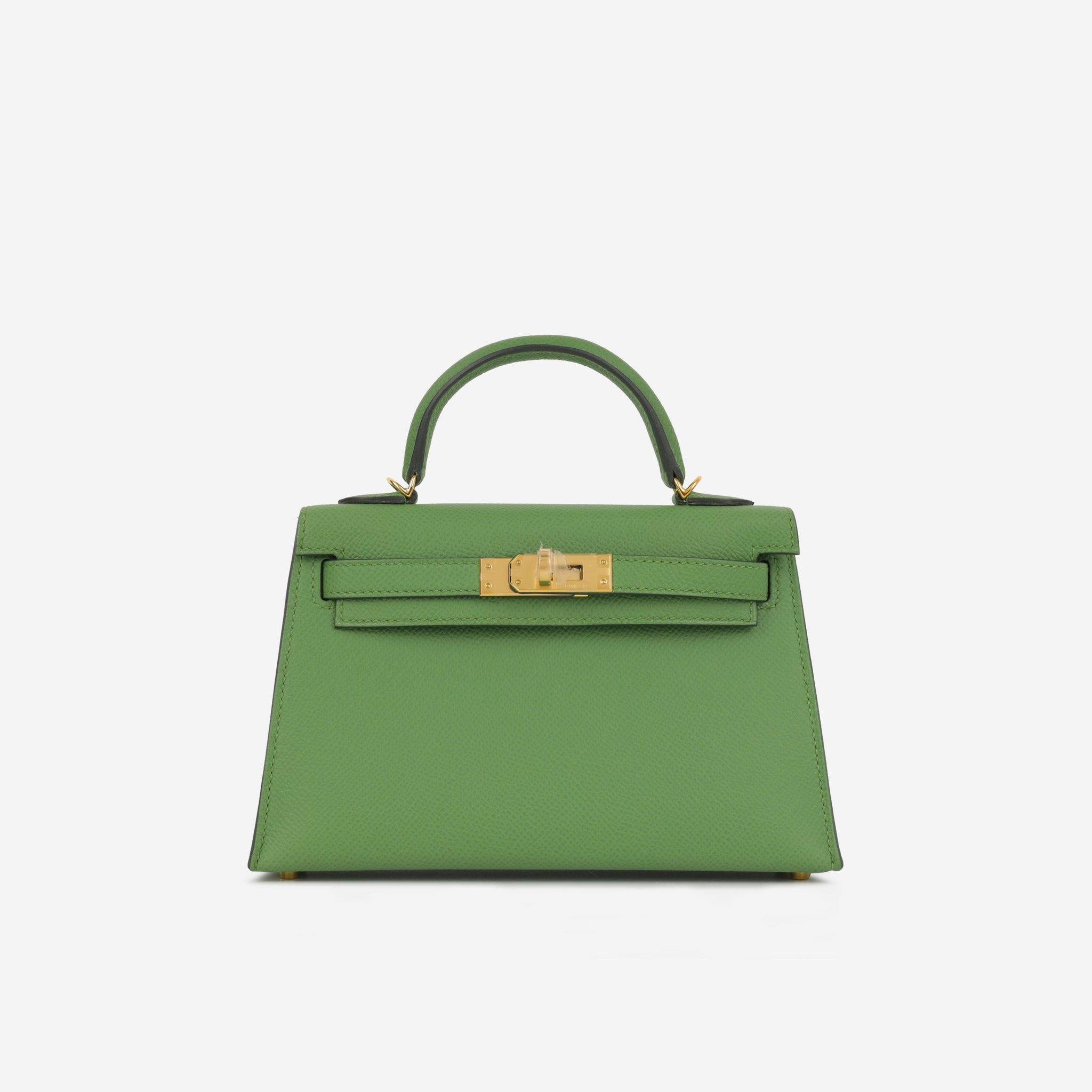 Hermès Mini Kelly Vert Yucca Epsom Gold Hardware – Lux Second