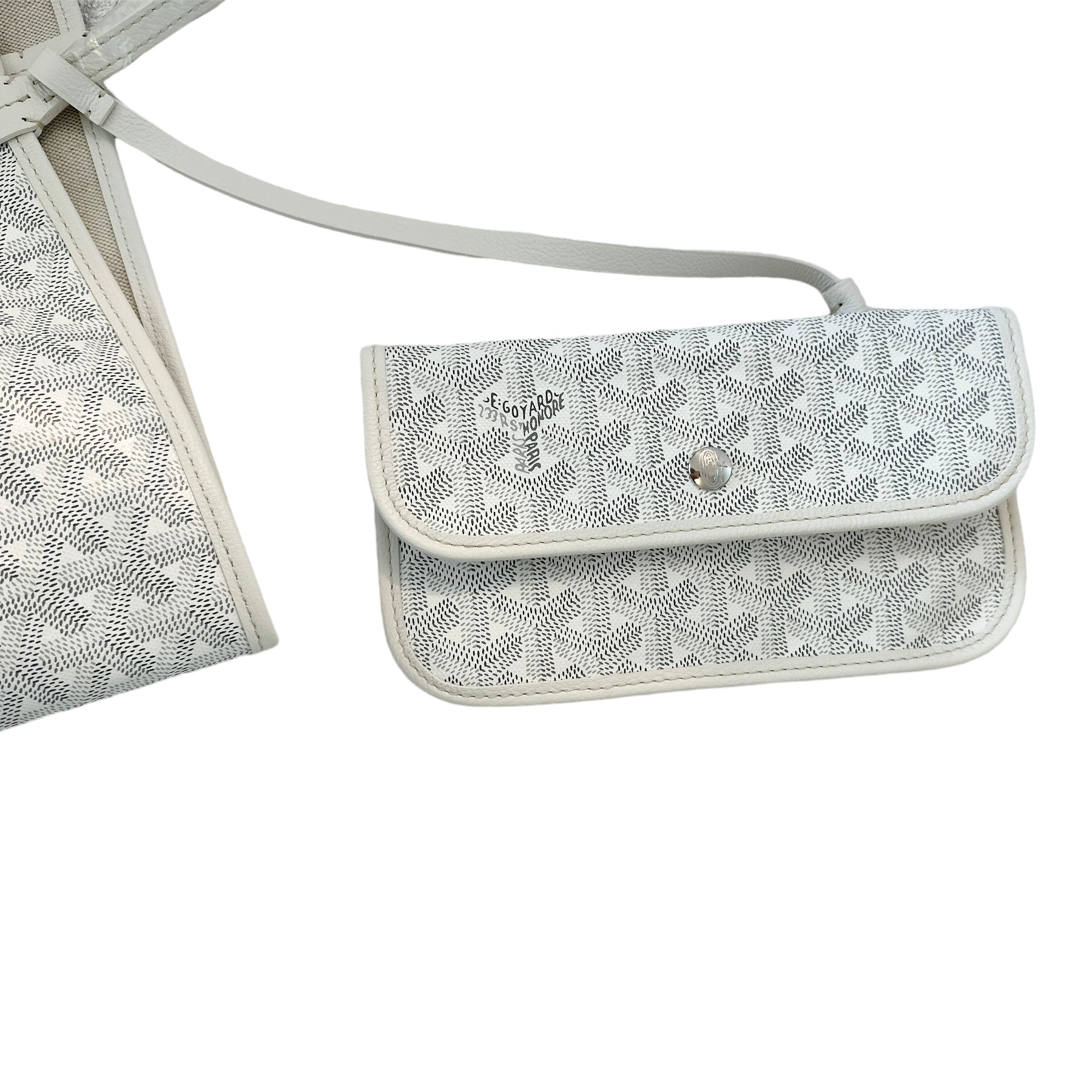 Goyard St. Louis White Tote GM (NWT) – Lux Second Chance