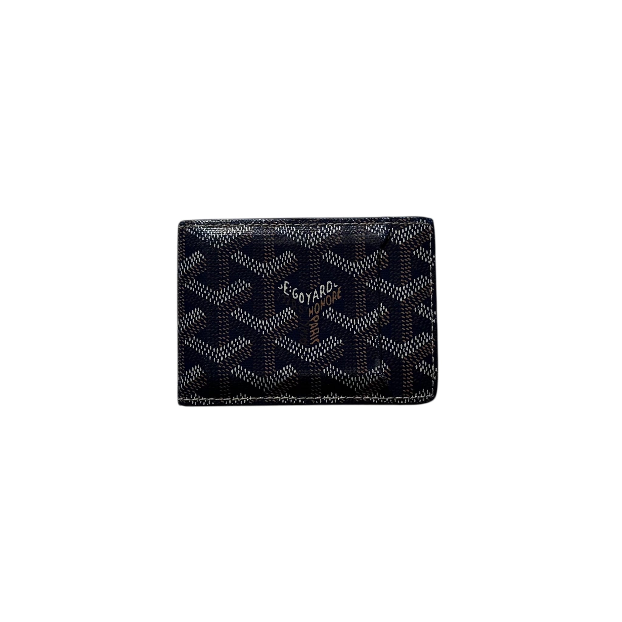 Goyard Insert Victoire Card Wallet - Navy Blue – Lux Second Chance