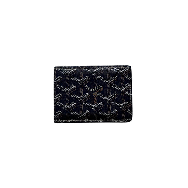 Goyard ネイビー レザー キーホルダー Goyard ネイビー レザー