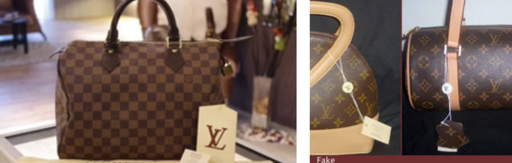 Fake vs original lv bag hot sale