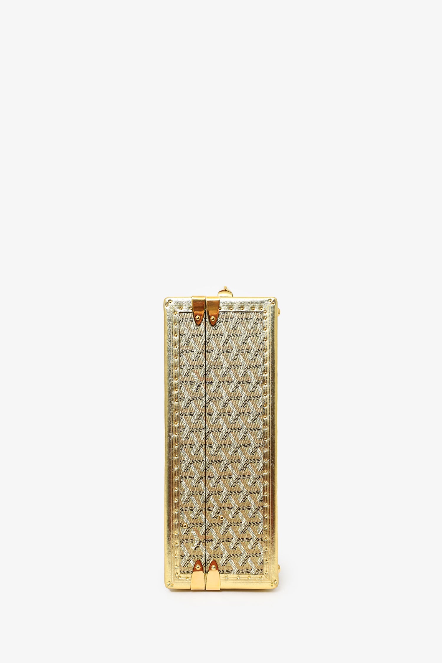 Goyard Gold Goyardine Manoir MM Briefcase With Key – Lux Second Chance