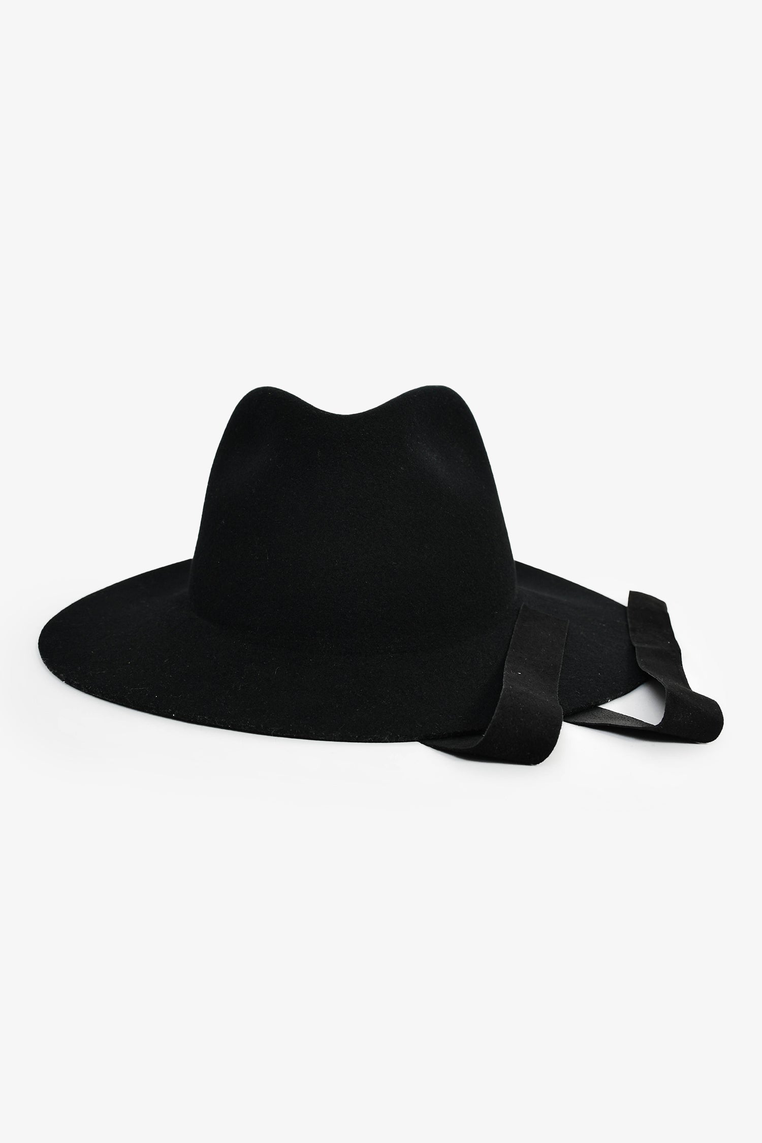 Janessa Leone Black Wool Wide Brim Hat – Lux Second Chance