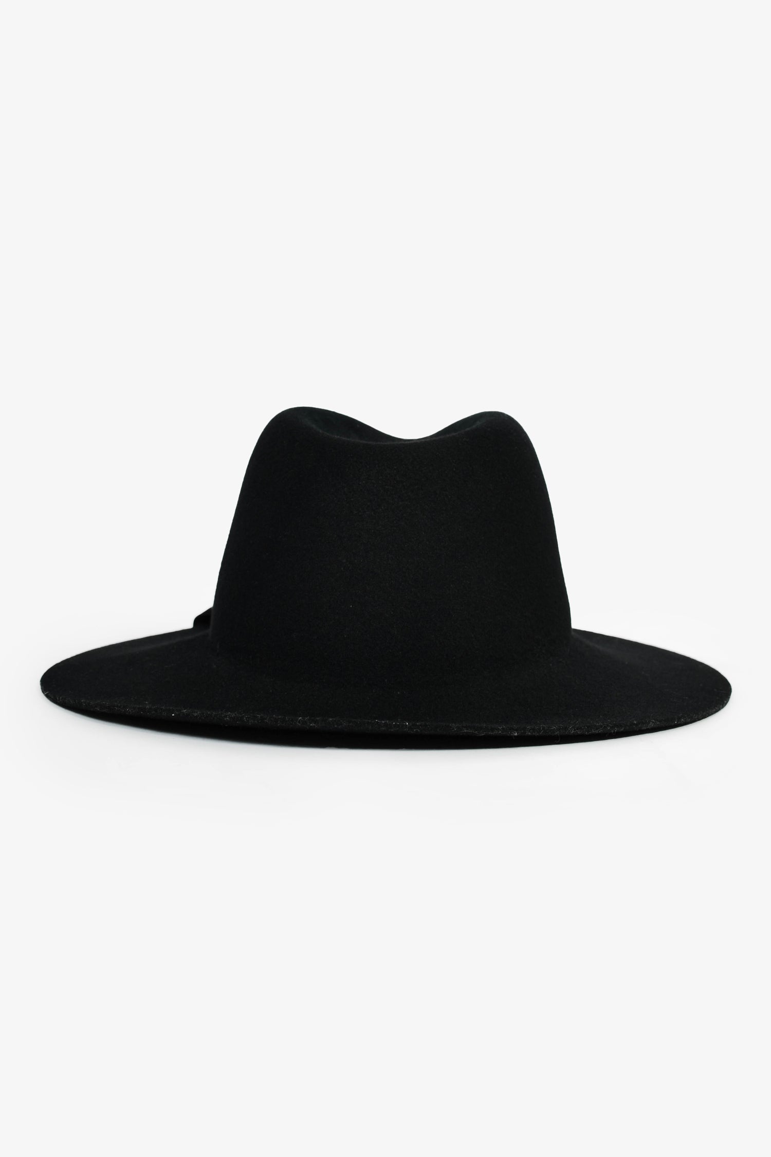 【未使用】 JANESSA LEONE HAT ソフトウールハット Janessa Leone Black Wool Wide Brim Hat – Lux Second Chance