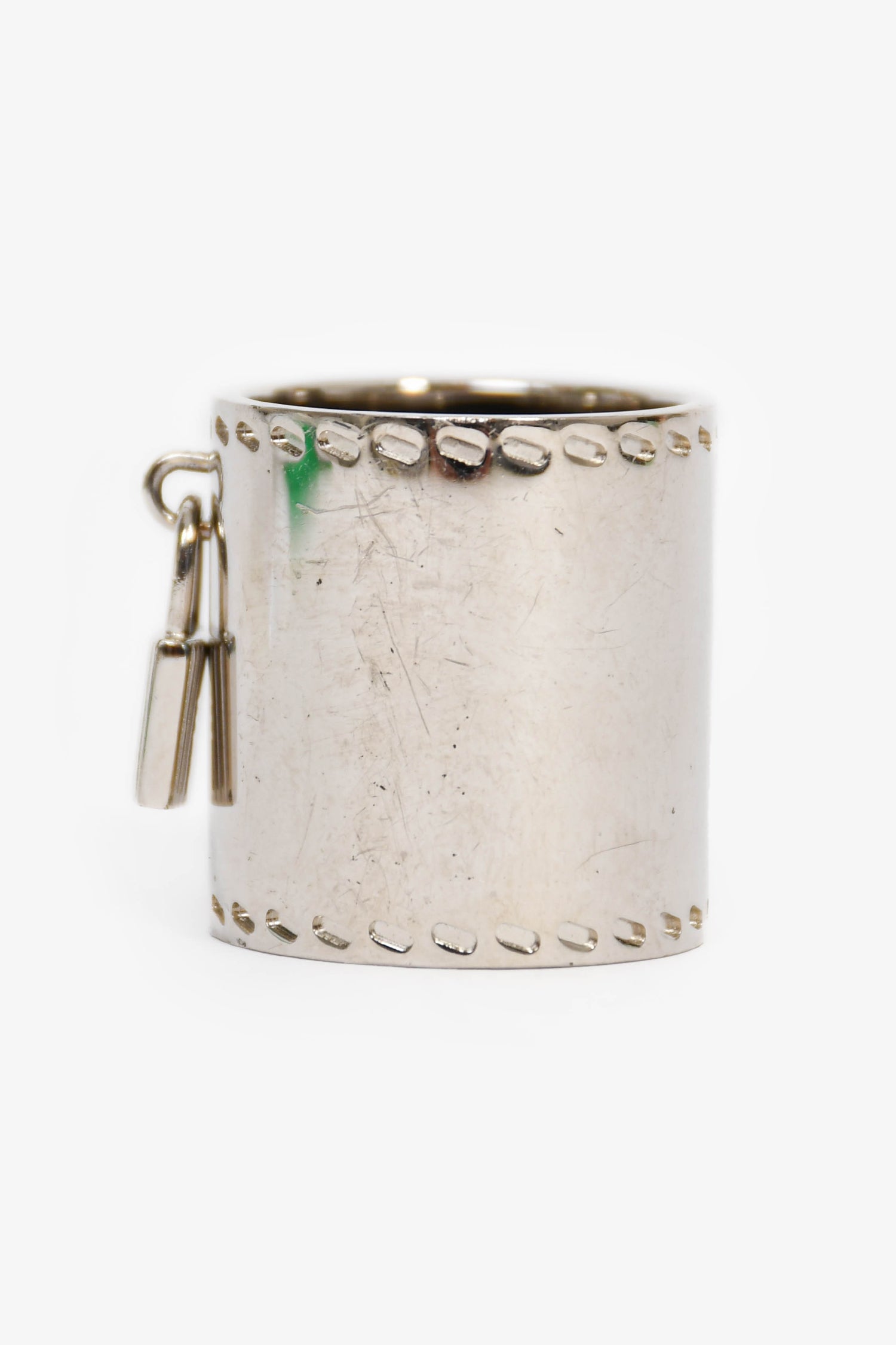 小物 HERMES Charms Cadenas scarf ring Hermes Kelly Cadenas Charm Scarf Ring GHW