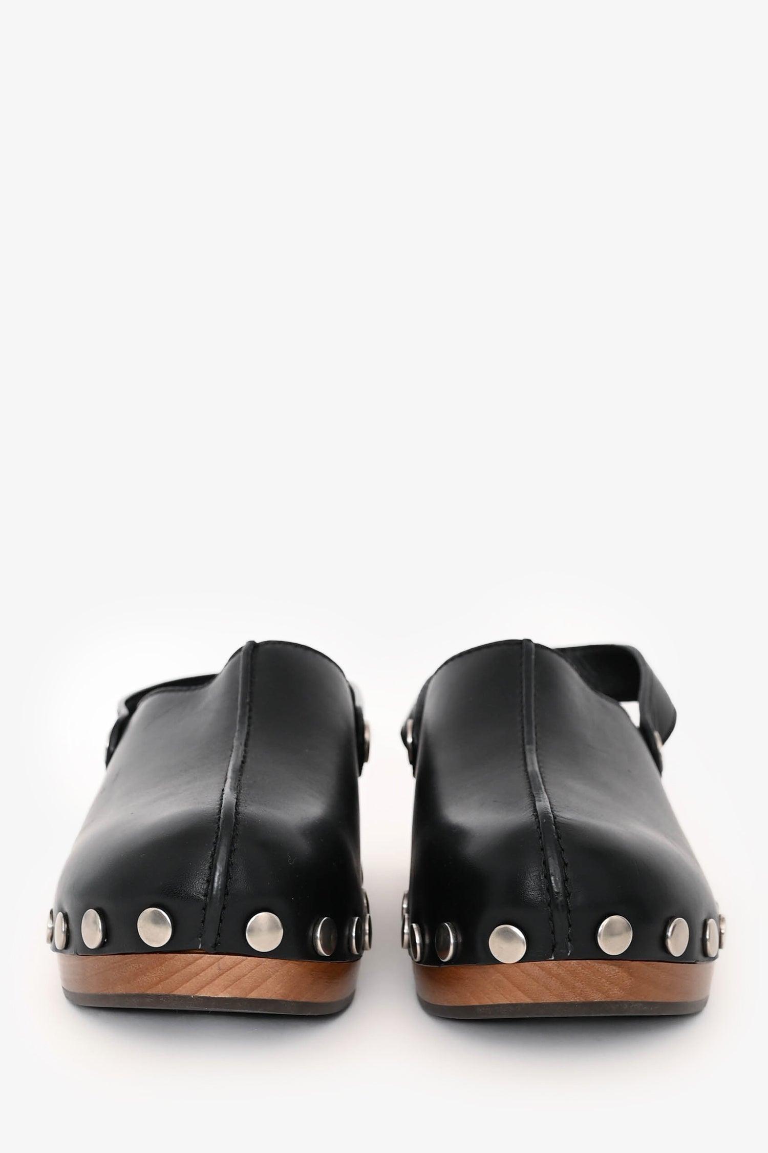 Christian Dior Black Leather Diorquake Clogs Size 37 – Lux Second