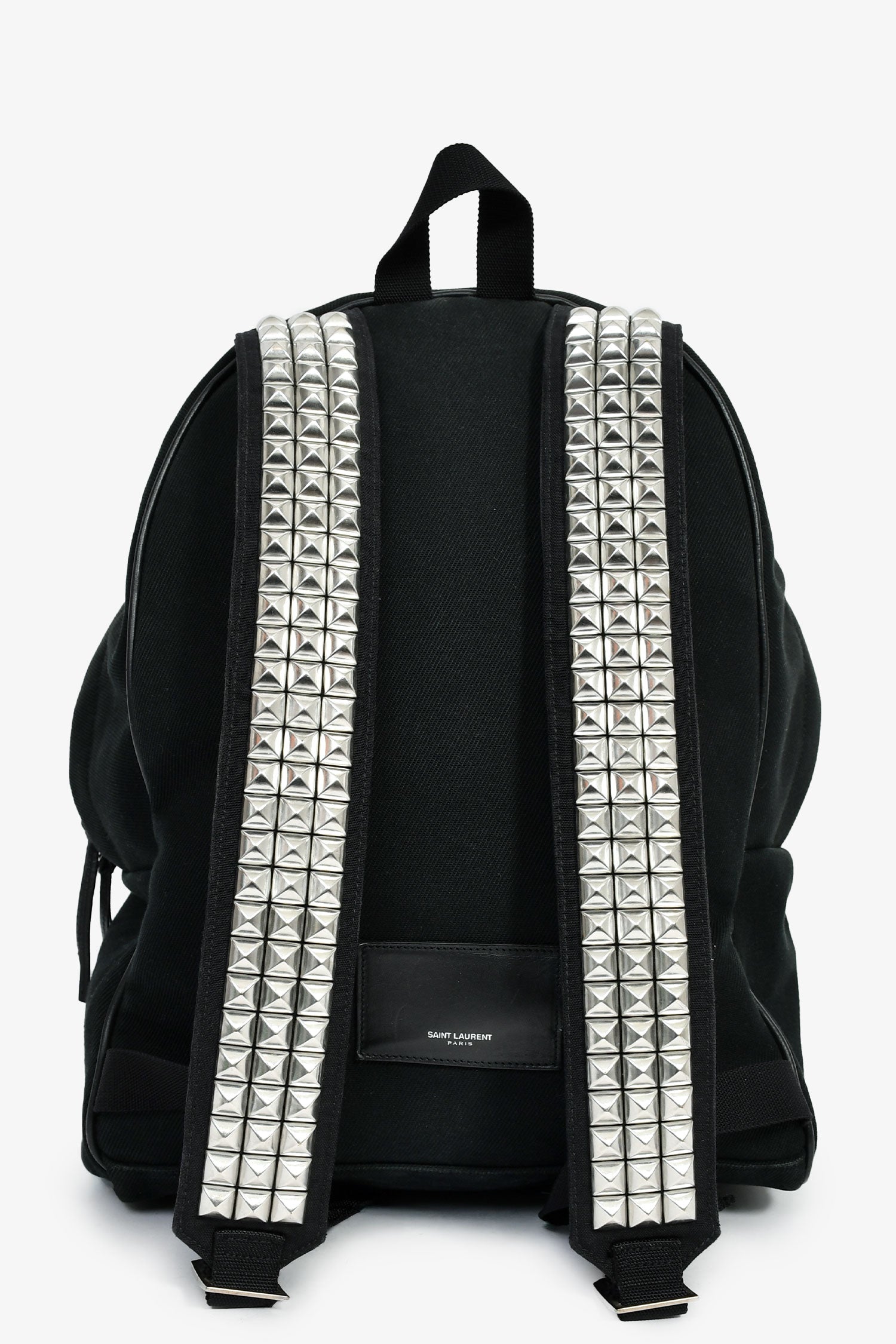 Saint Laurent Black Canvas City Studs Backpack – Lux Second Chance