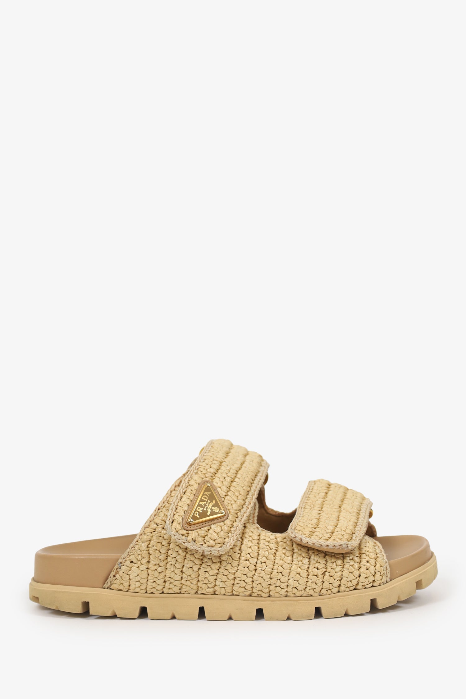 Prada Raffia Sandals Size 36 – Lux Second Chance