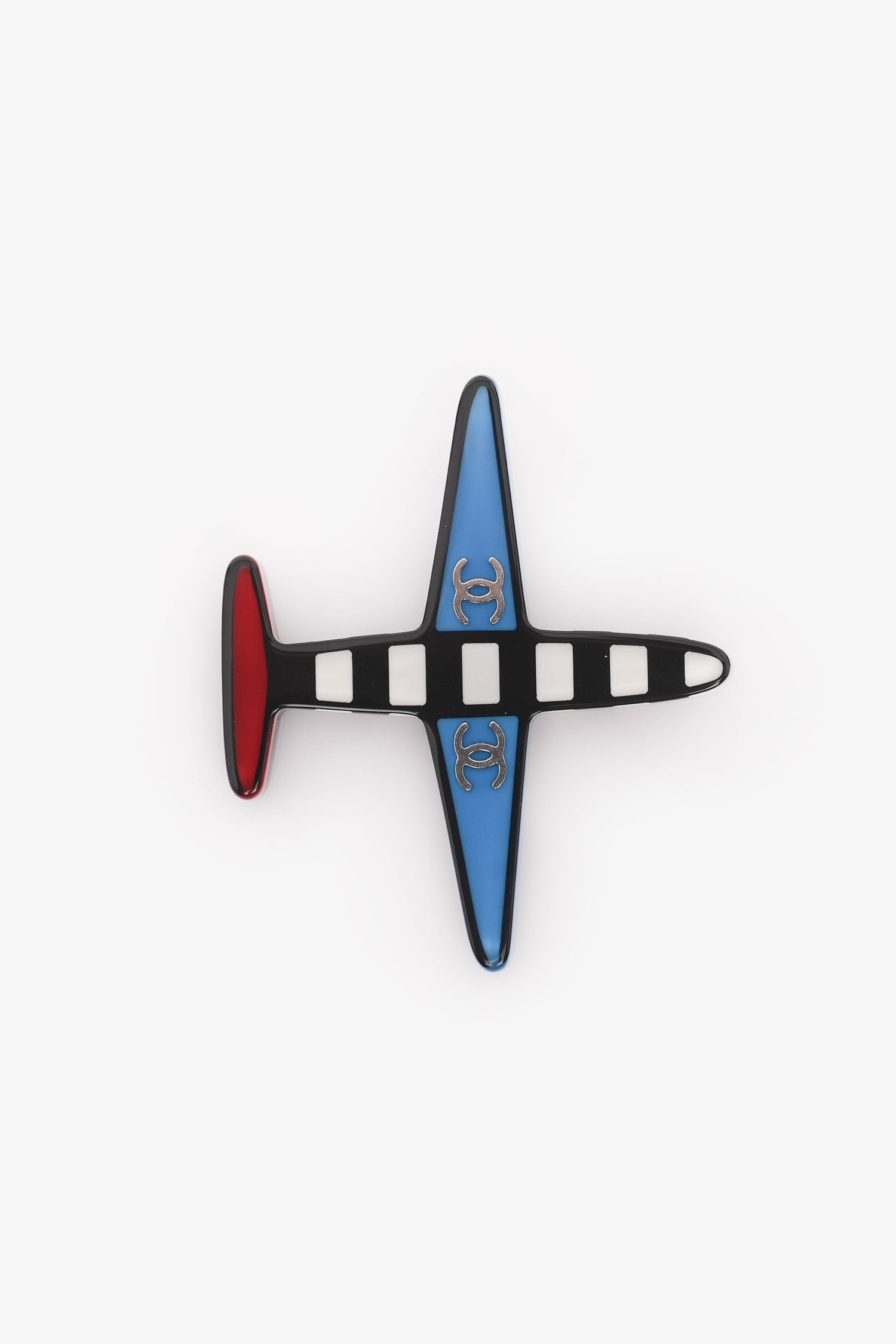 Pre-Loved Chanel™ 2016 Multicolour Airplane Brooch – Lux Second Chance