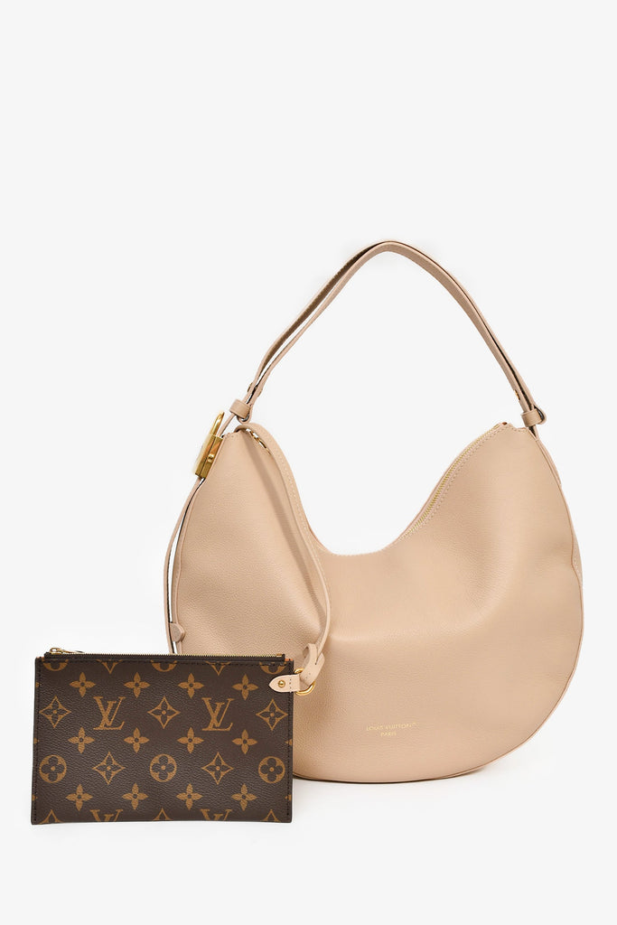 Louis Vuitton Blush Pink Leather 'Low Key Cookie' MM Shoulder Bag