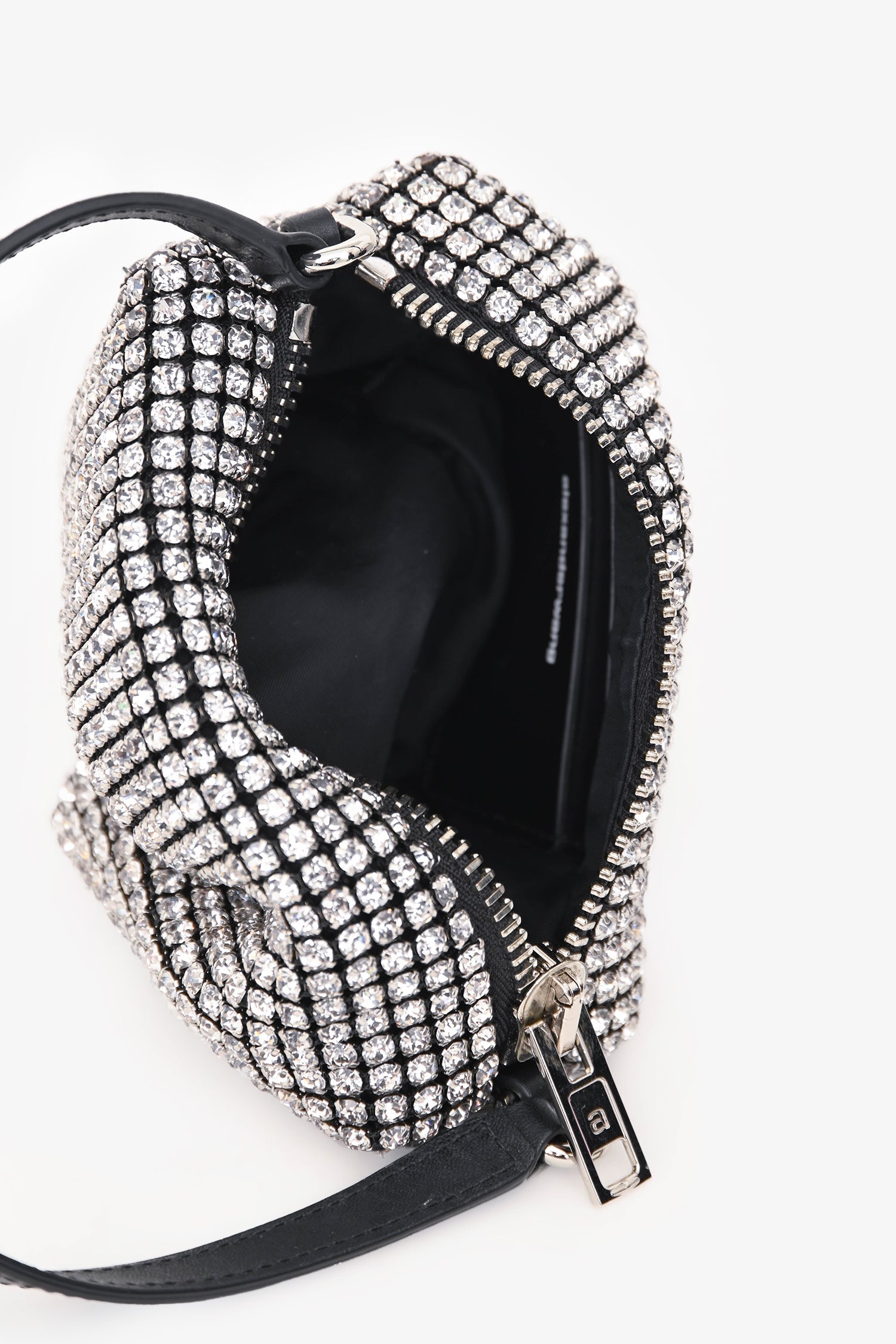 Alexander Wang Silver Rhinestone Mini Heiress Bag – Lux Second Chance