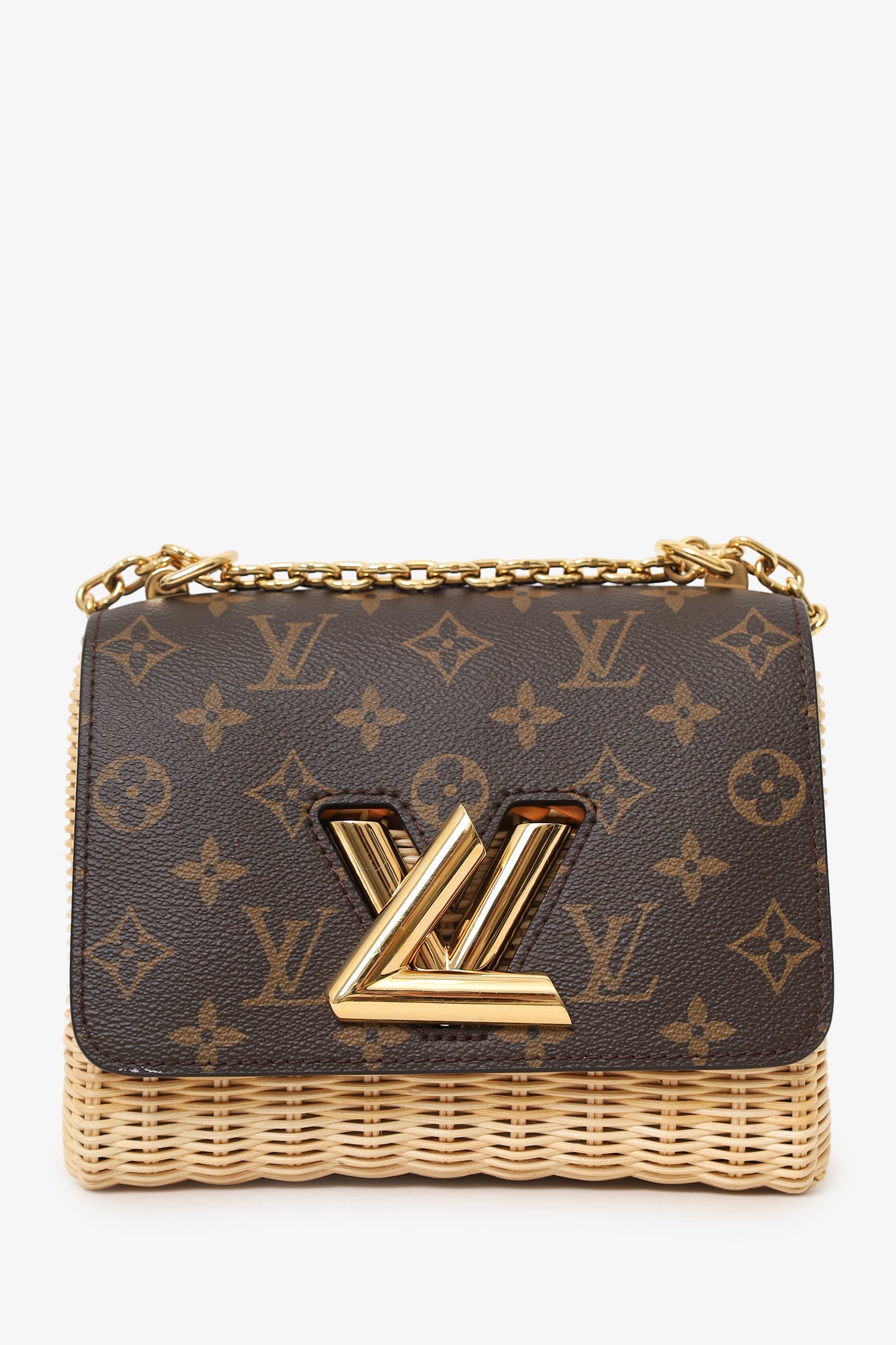 ショルダーバッグ LOUIS VUITTON Louis Vuitton Beige Mongolian Lamb Twist One Handle Handbag