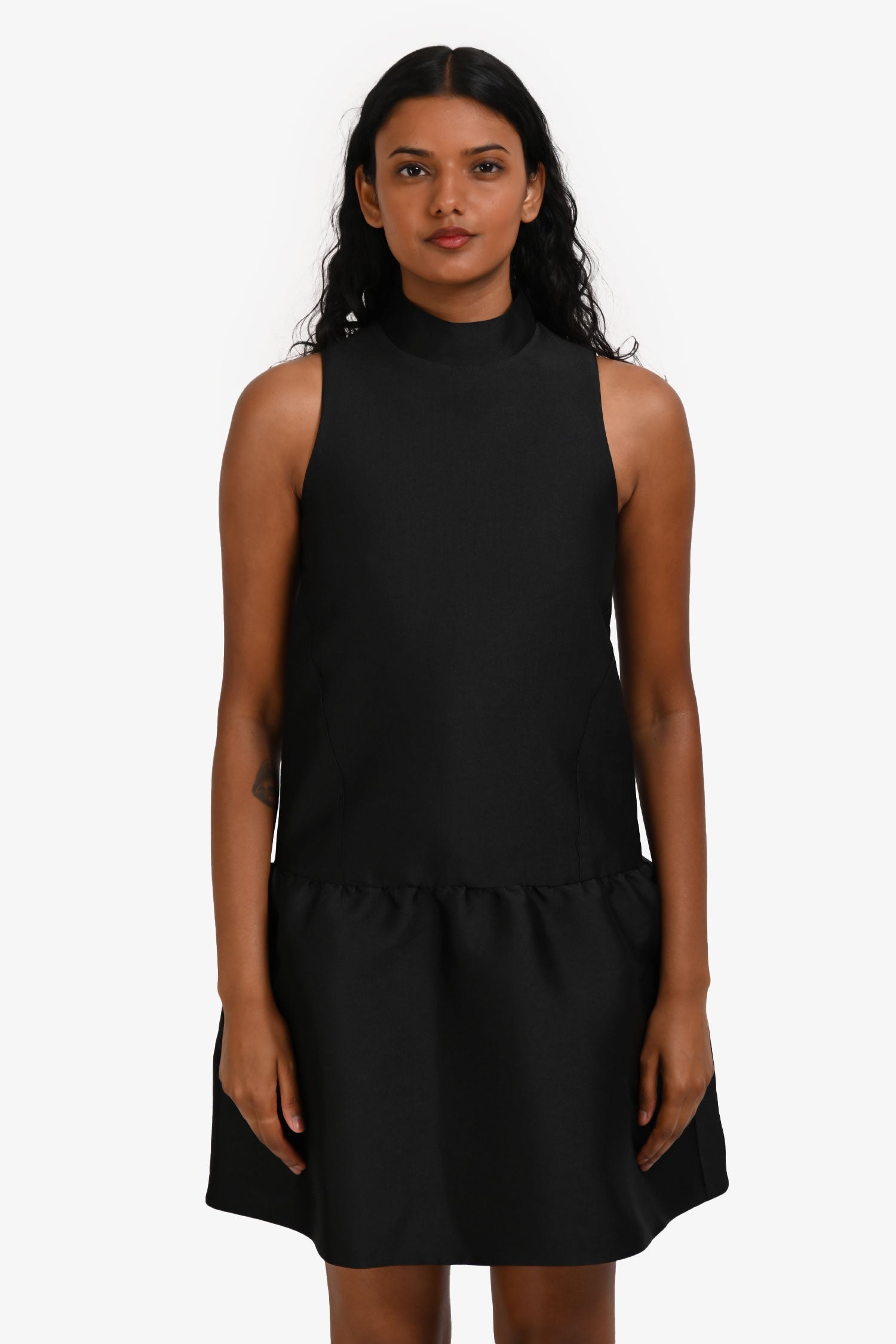 Aligne Black Mock Neck Mini Dress Size 2 – Lux Second Chance