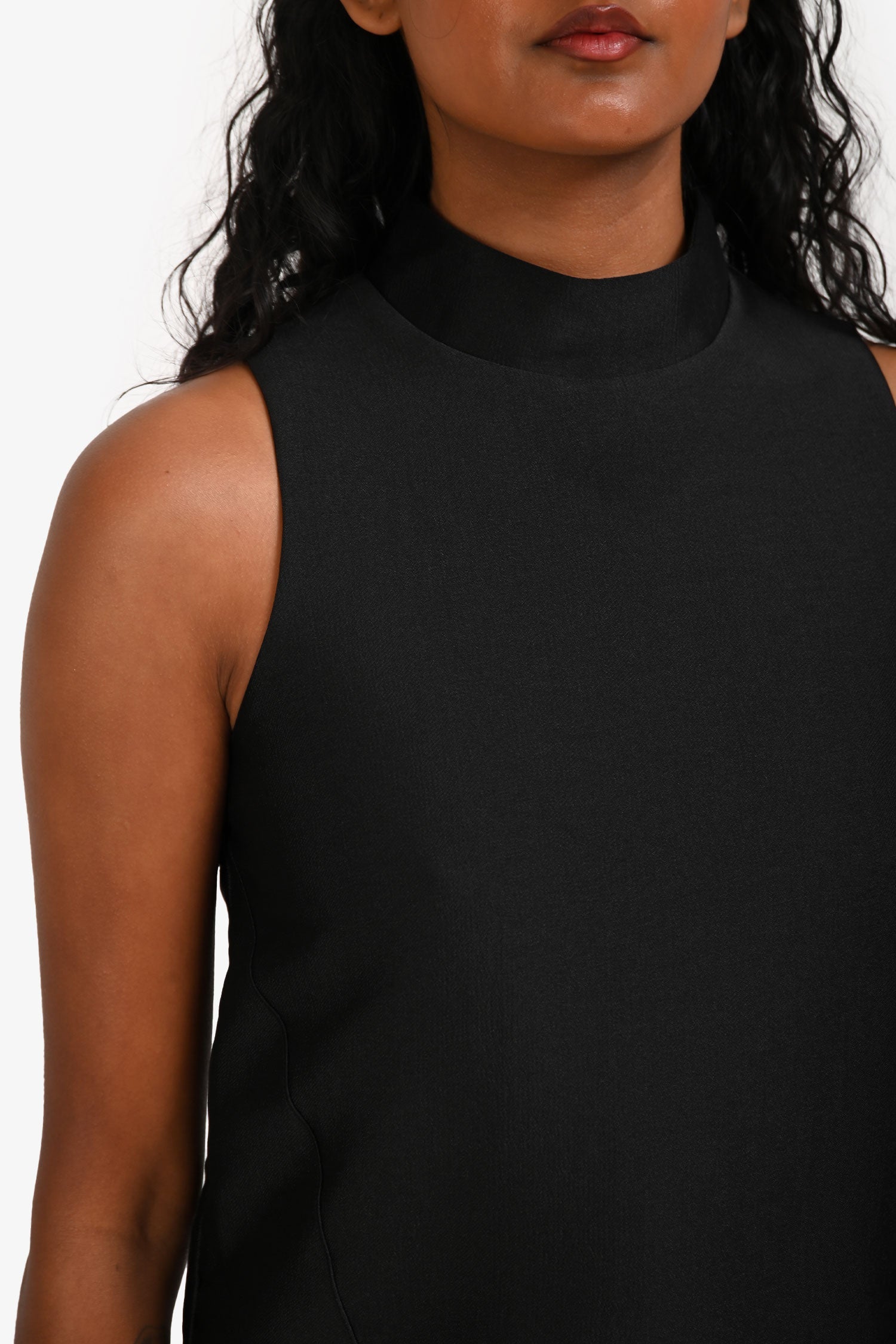 Aligne Black Mock Neck Mini Dress Size 2 – Lux Second Chance