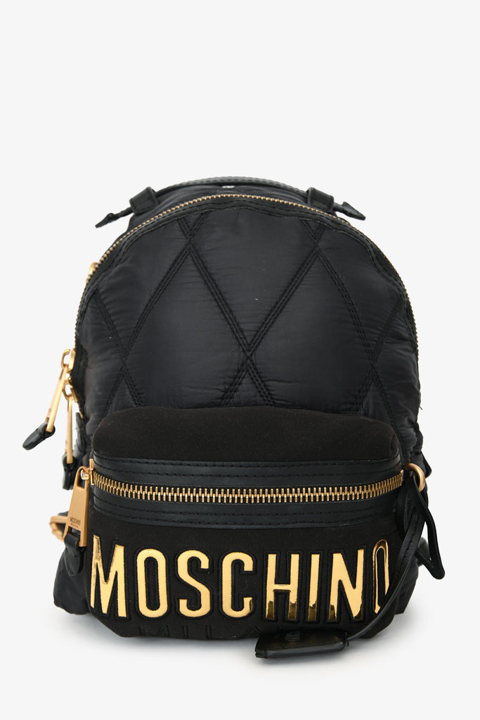 Saint Laurent Black Nylon Quilted Ysl Nuxx Bag – Lux Second Chance