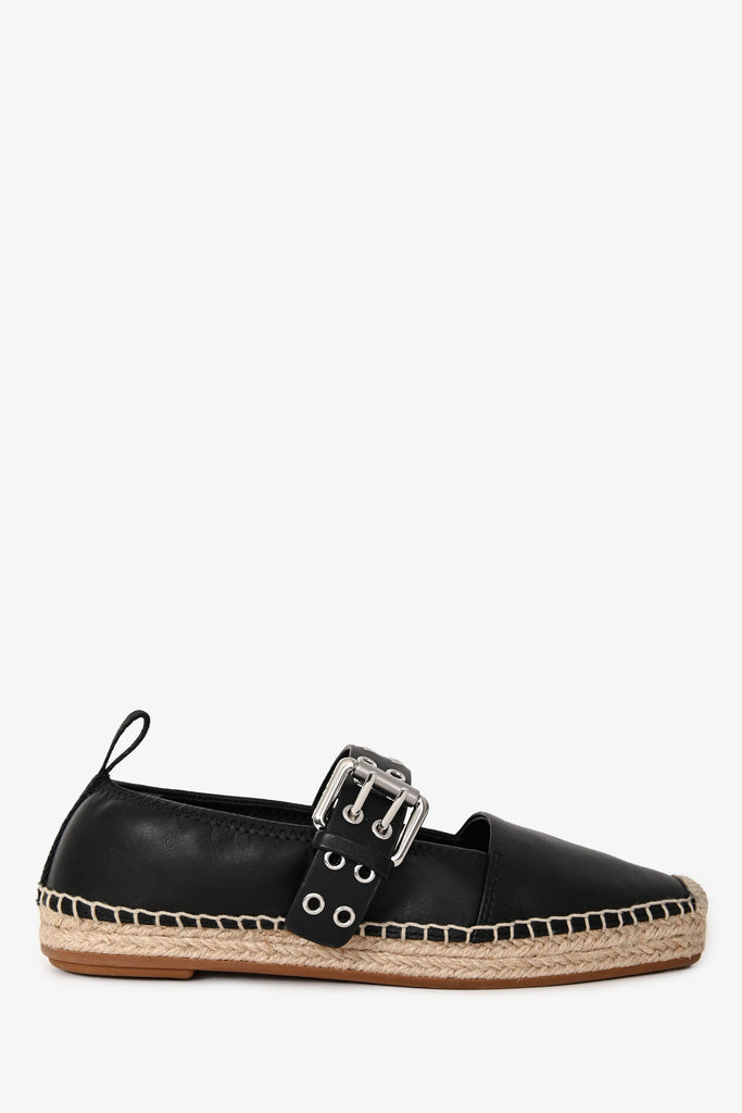 Prada Black Velvet Single Buckle Sandals Size 40 – Lux Second Chance