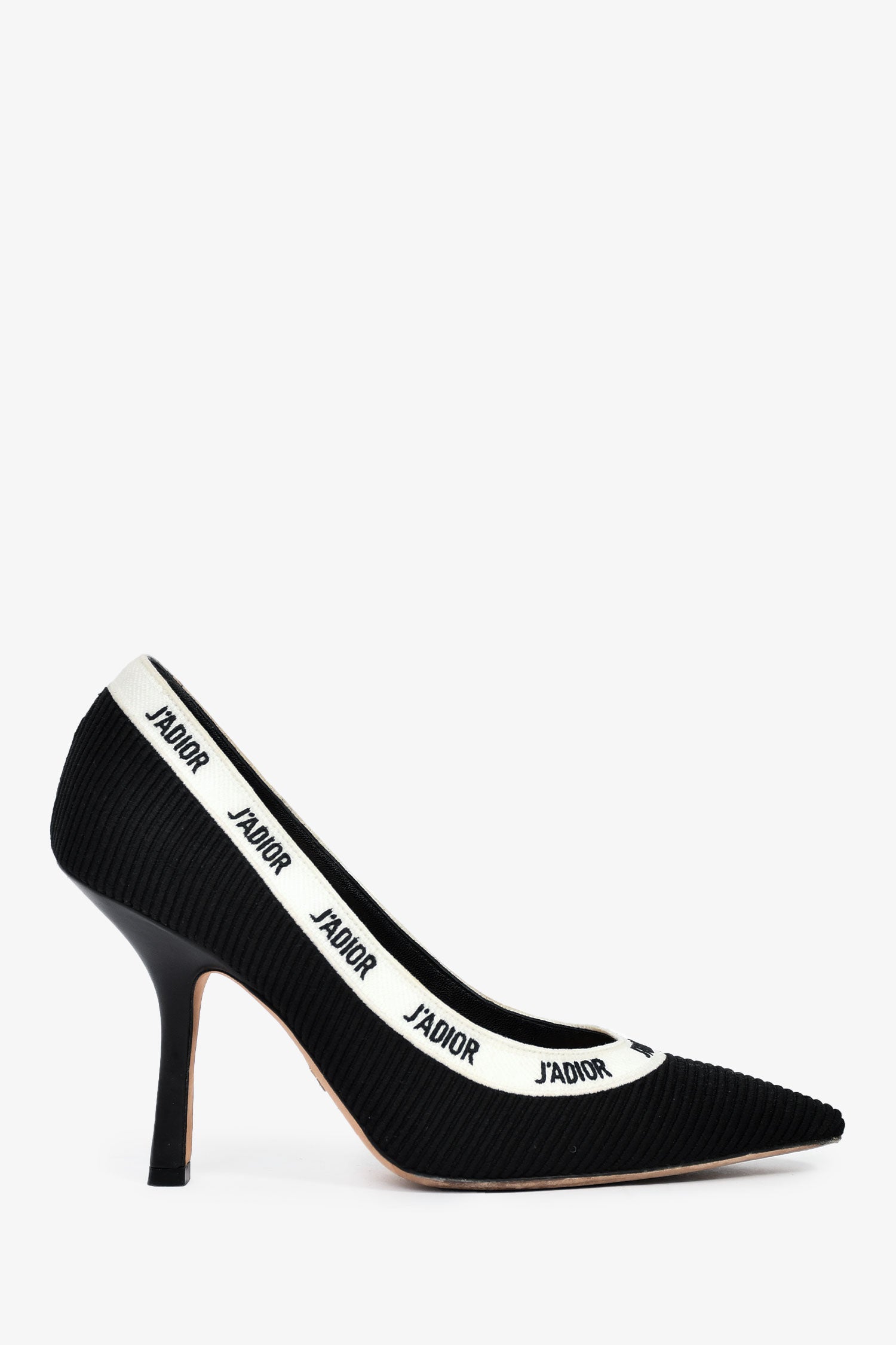 Christian Dior Black J'ADIOR Ribbon Heels Size 37.5 – Lux Second