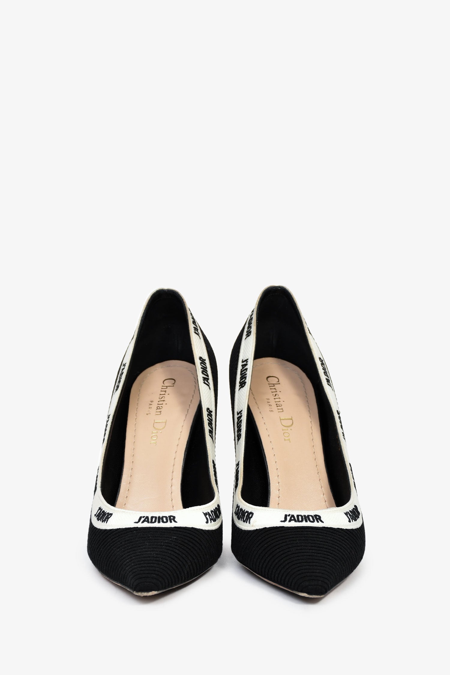 Christian Dior Black J'ADIOR Ribbon Heels Size 37.5 – Lux Second