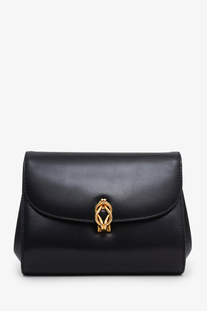 魚は欲し魚　BALENCIAGA ブラックレザー ケース Balenciaga Black Leather Classic City Large Pouch – Lux Second Chance