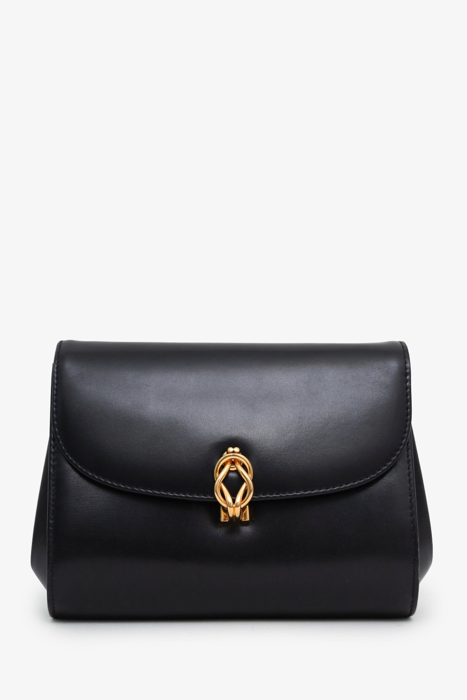 Gucci Vintage Black Box Leather Flap Shoulder Bag – Lux Second Chance