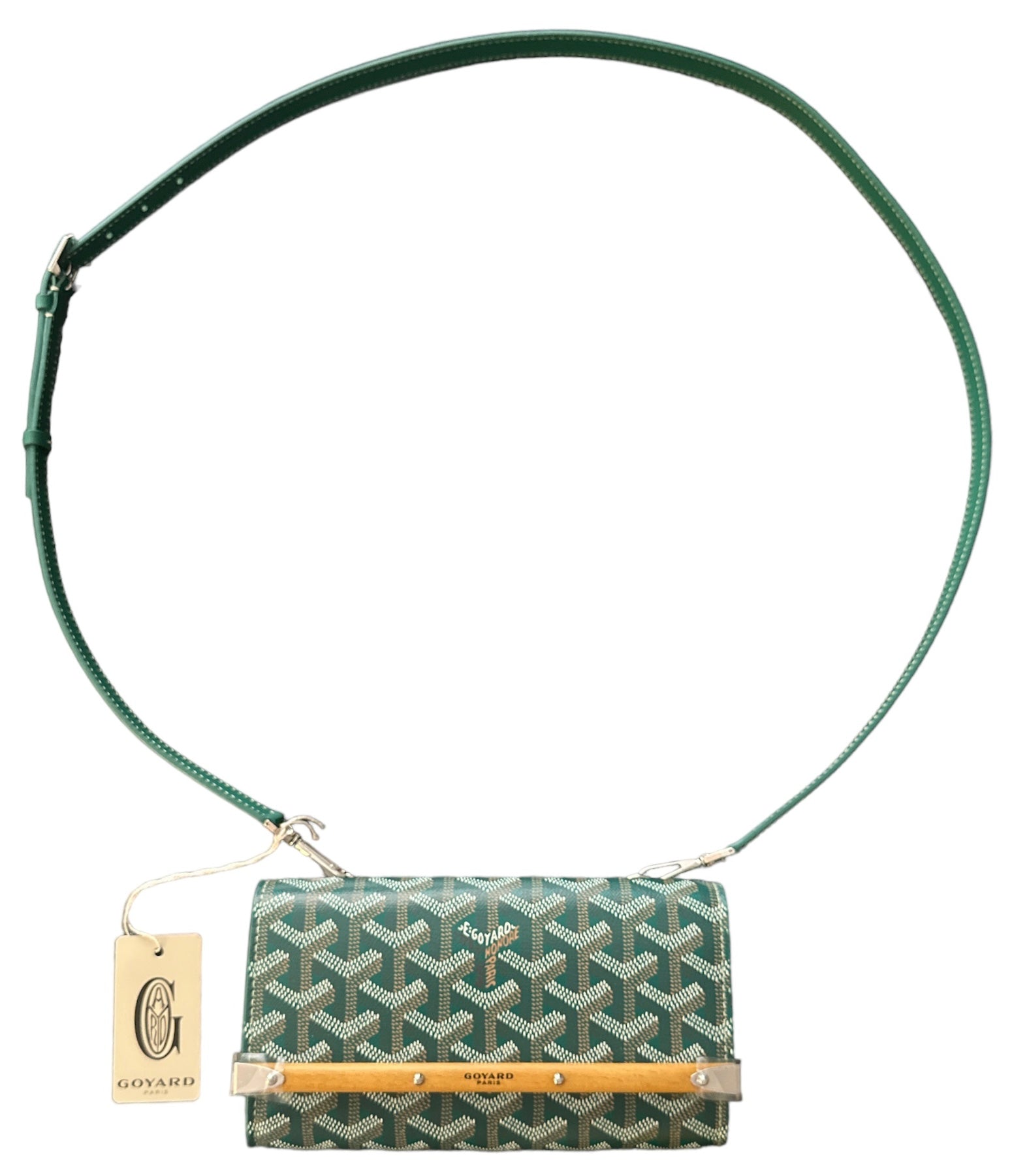 Small Goyard Clutch Size Goyard Monte-Carlo Mini Case Bag (NWT