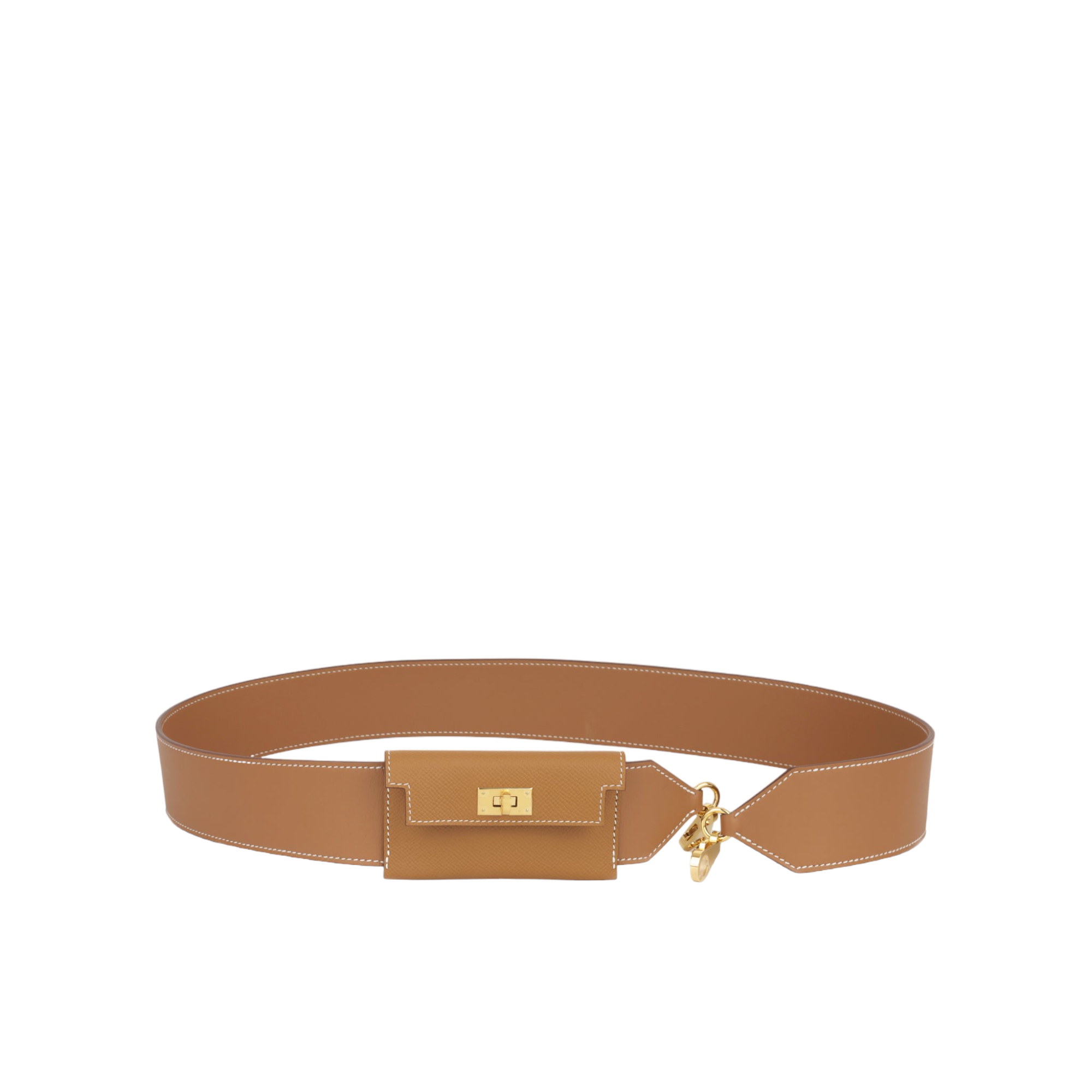 Hermes Kelly Pocket Bag Strap Nata/Sesame Epsom/Swift, Gold hardware – 81  Luxe