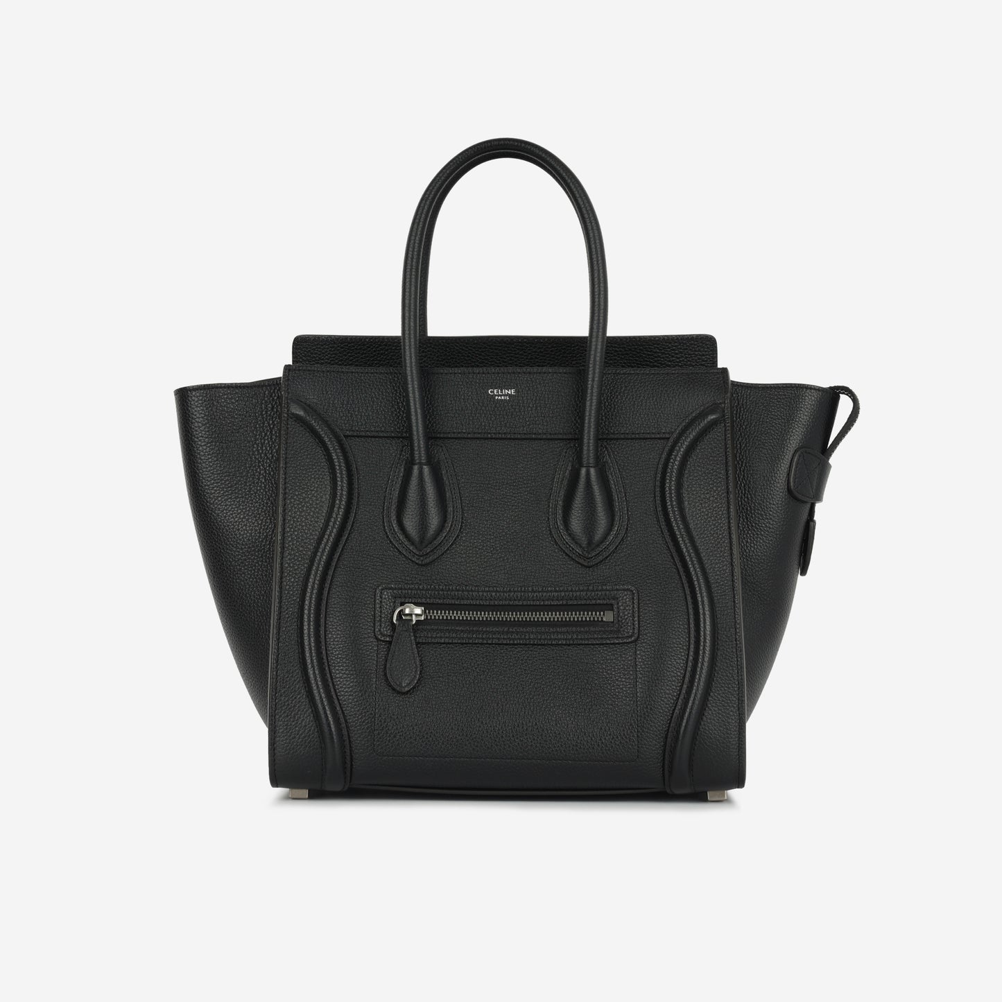 Celine Celine Micro Luggage Tote Black Calfskin SHW Pre Loved Lux Second Chance