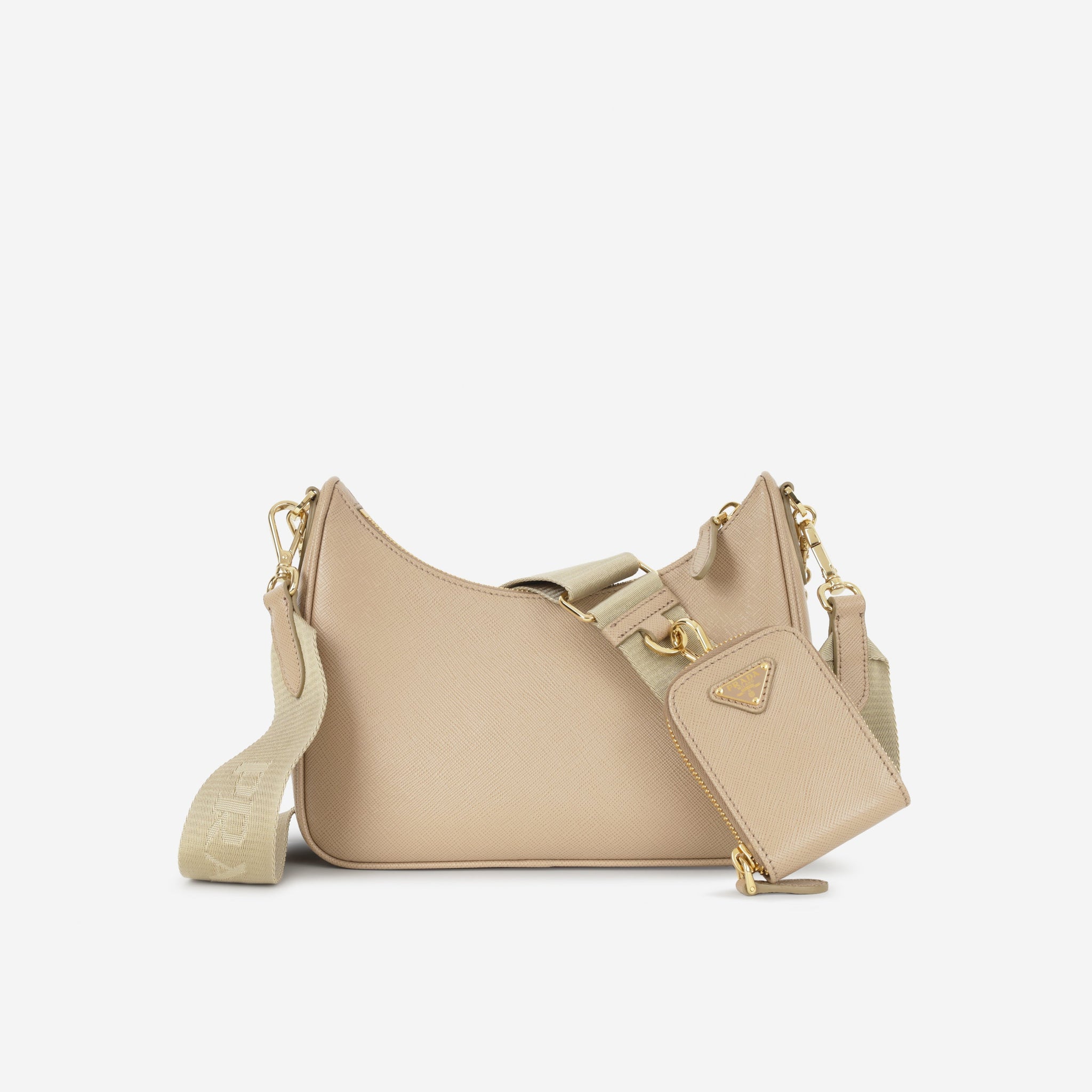 2003AW Prada enamel beige leather bag Prada 2003 AW Archive Patent 