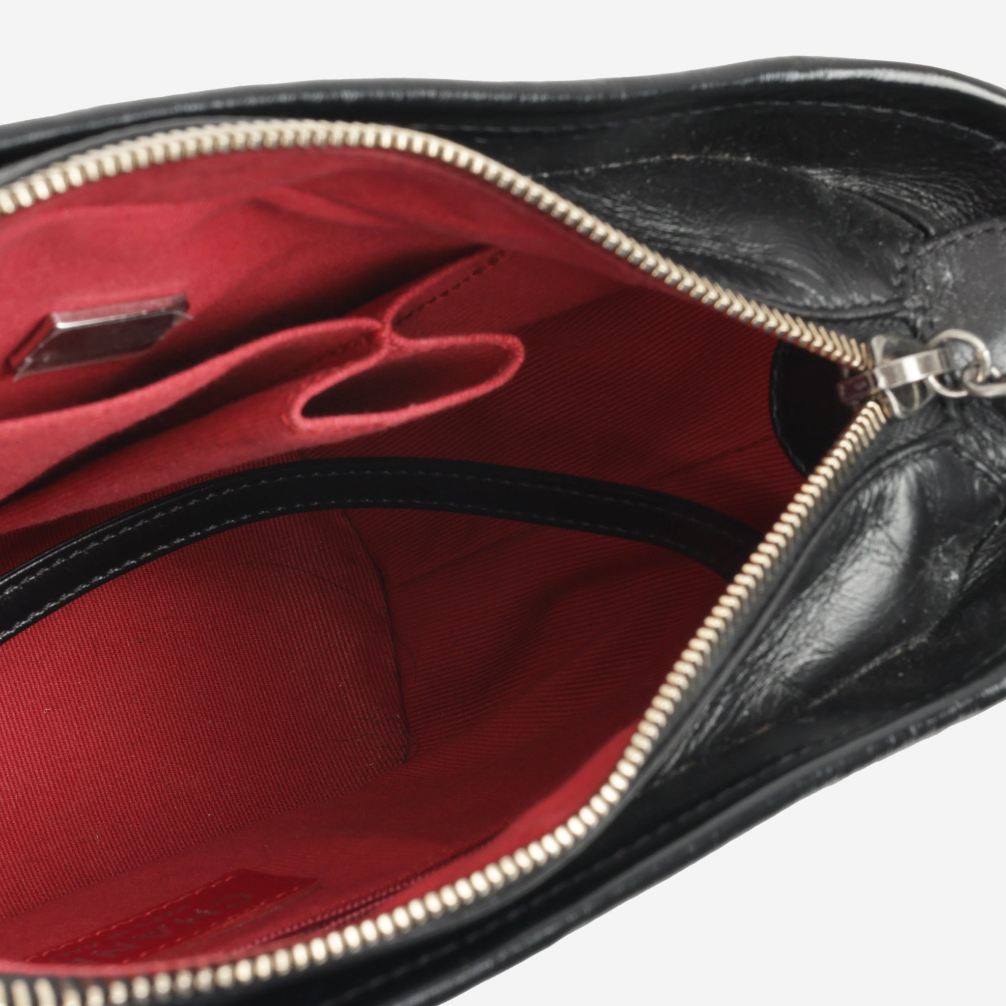 Chanel Gabrielle - Small - Black Aged Calfskin | Mixed