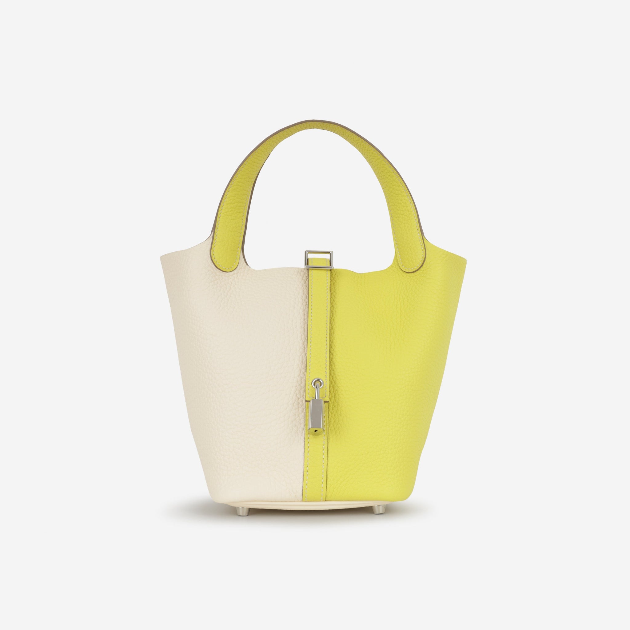 Hermès Picotin 18 Casaque - Lime / Nata Clemence | Palladium