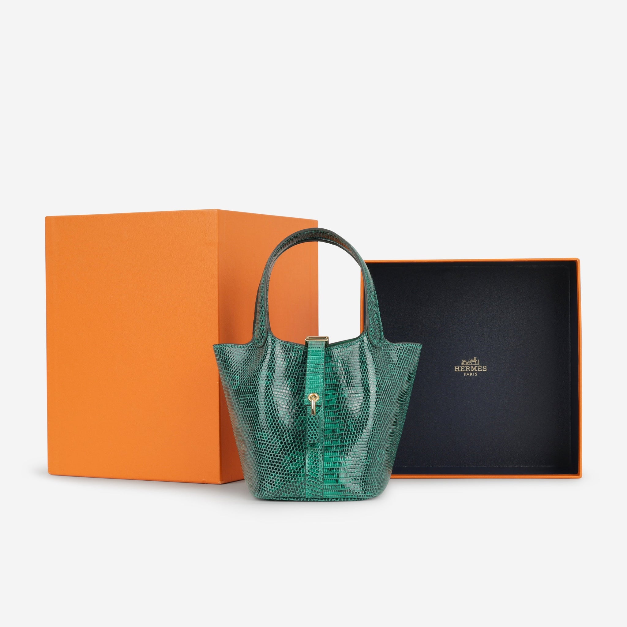 小物 HERMES Hermes Rose Pourpre Chevre Mysore Cinhetic Boxy Top Handle Bag
