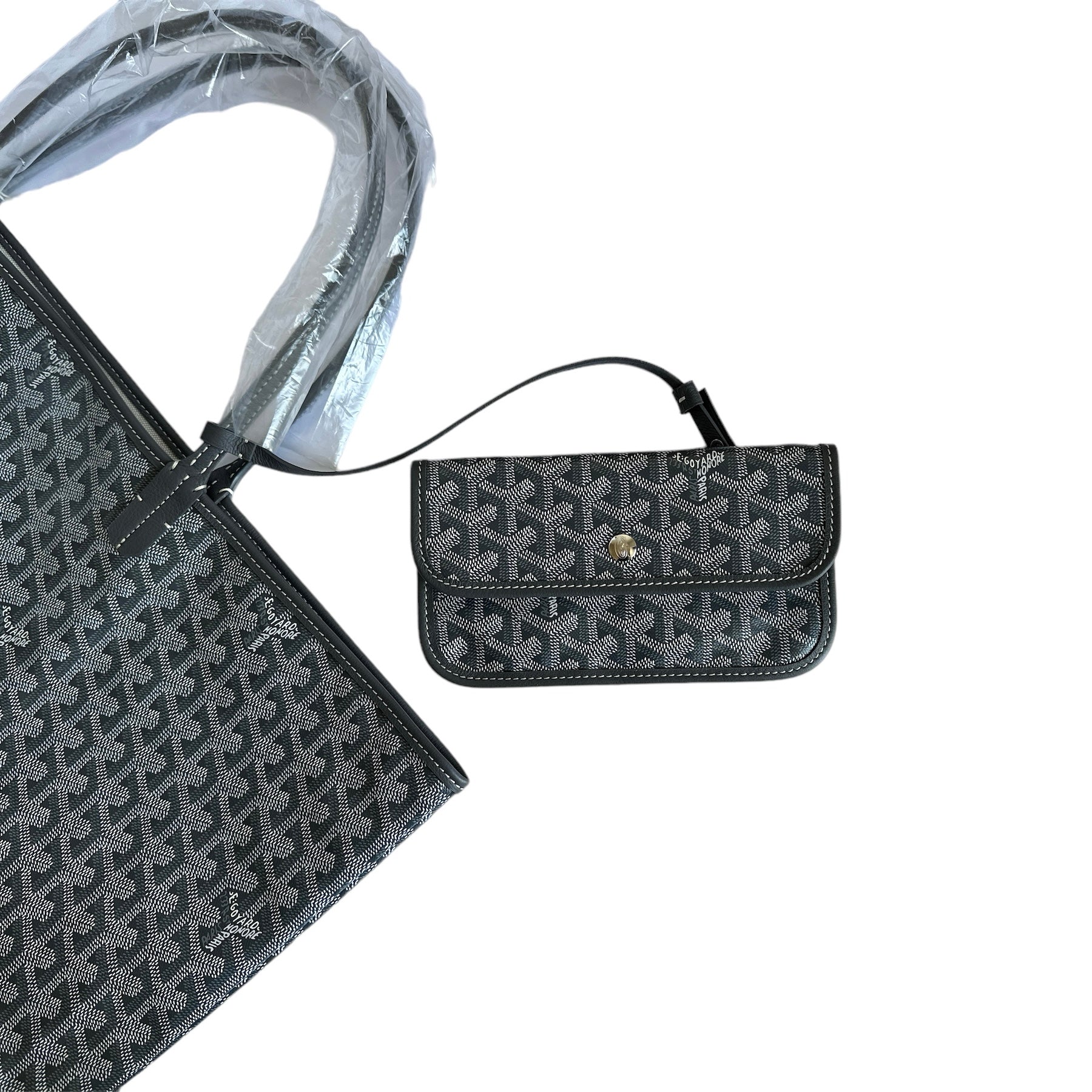 Goyard St. Louis Grey Tote GM (NWT) – Lux Second Chance