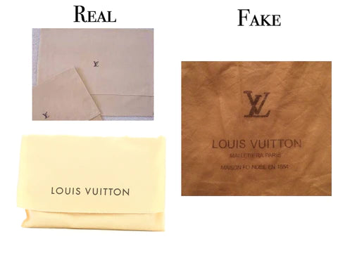 Real louis vuitton dust bag hotsell