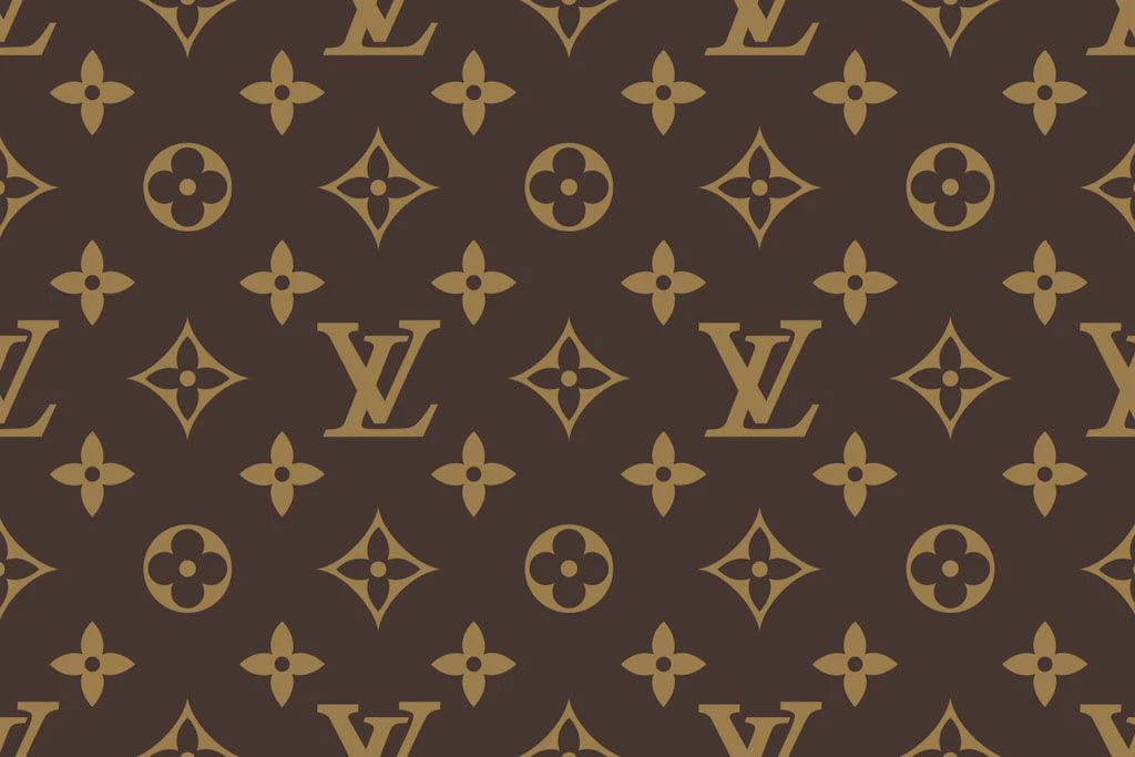 Colored louis vuitton print hotsell