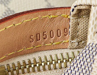 Louis vuitton sales bag yellow stitching