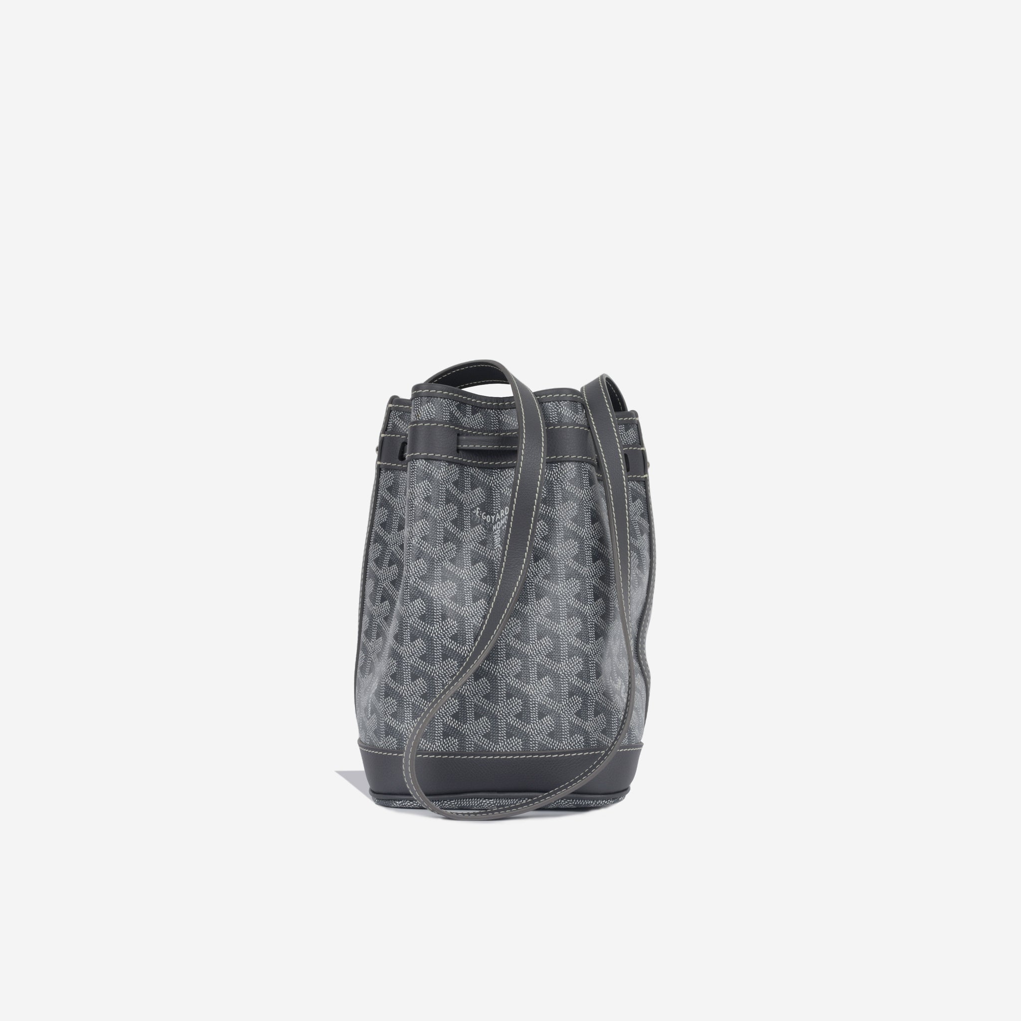 Goyard, Bags, Goyard Petit Flot Bucket Bag Greygreen
