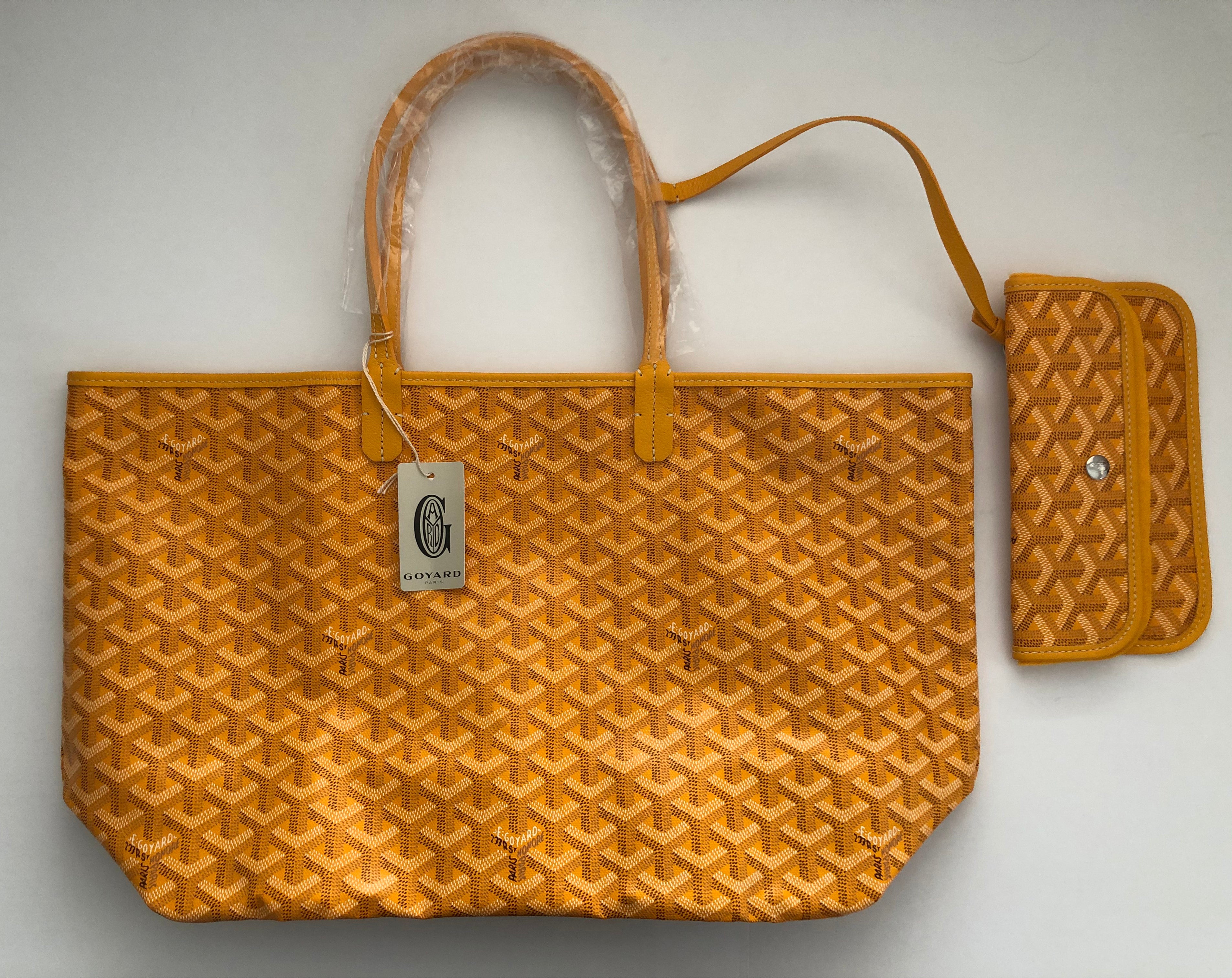 Goyard St. Louis Yellow PM Tote (NWT) – Lux Second Chance