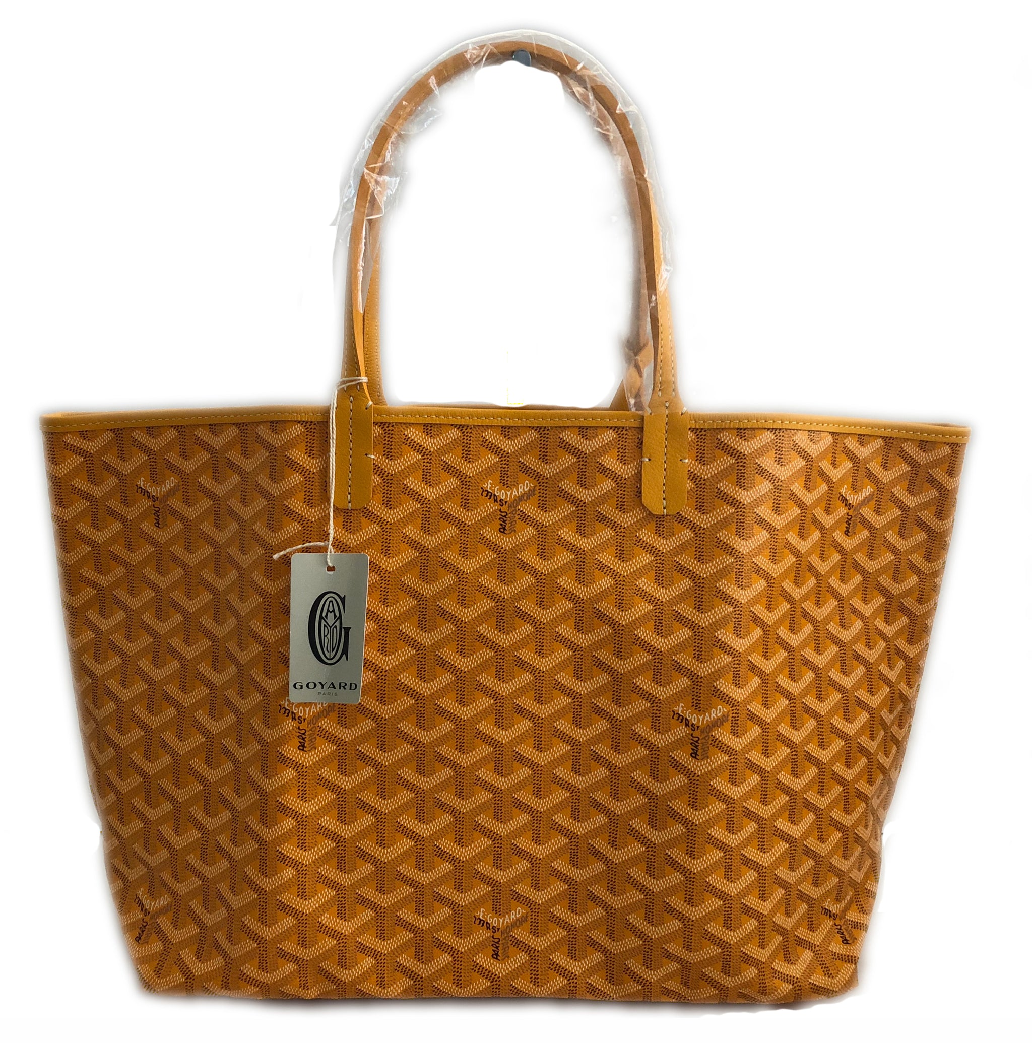 Goyard gold tote top
