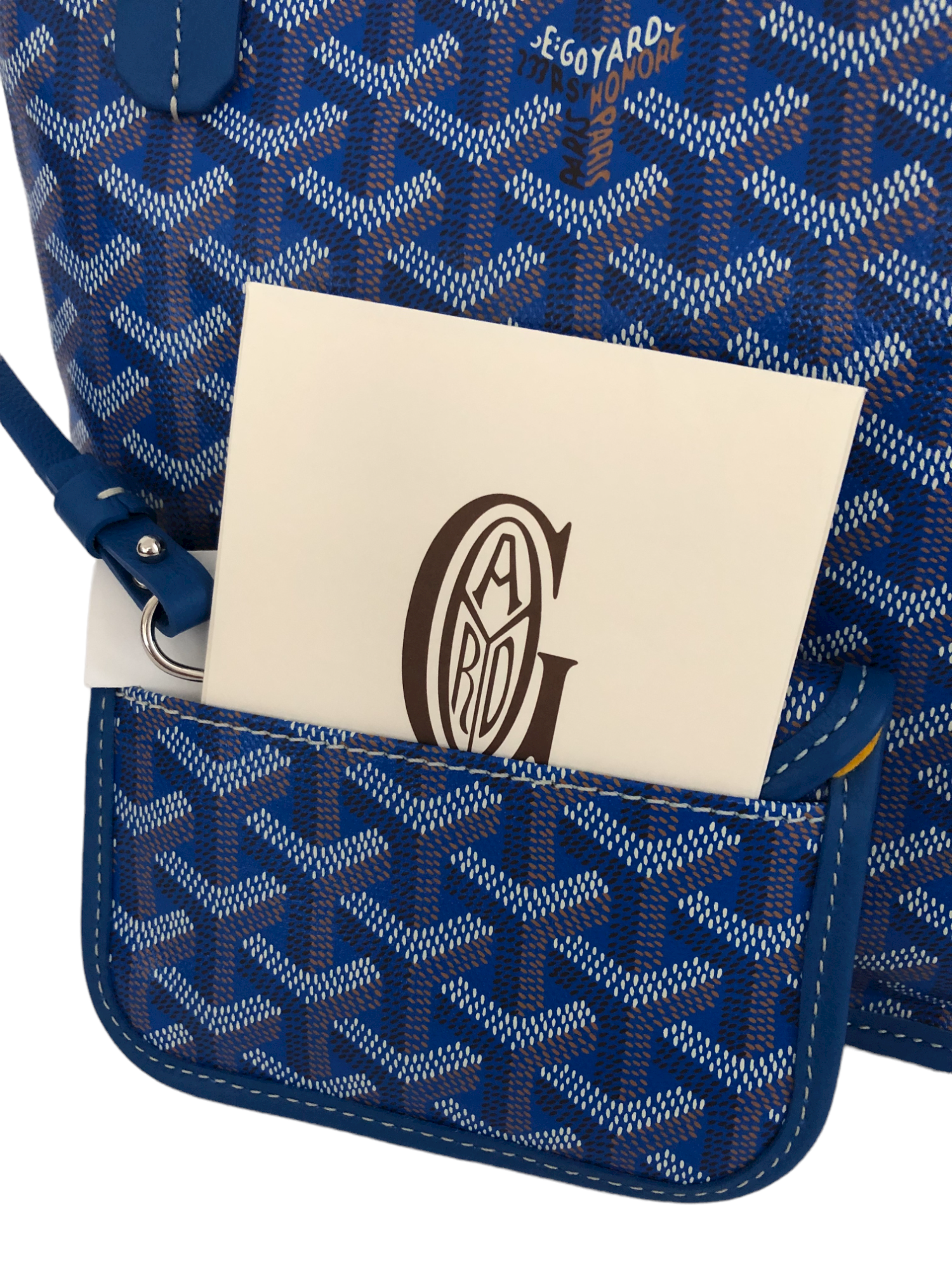 Goyard messenger bag blue shop
