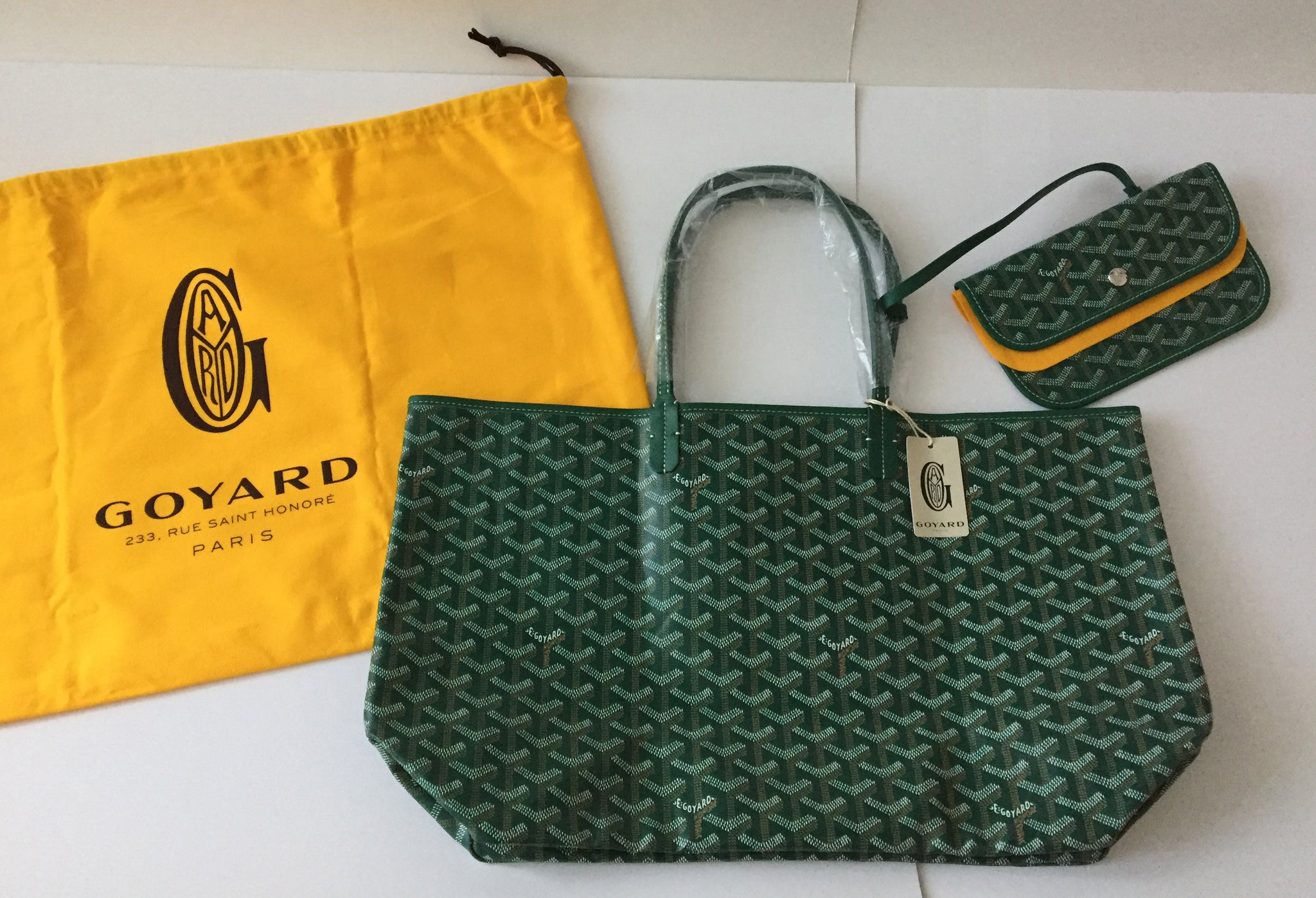 Goyard St. Louis Green PM Tote (NWT) – Lux Second Chance