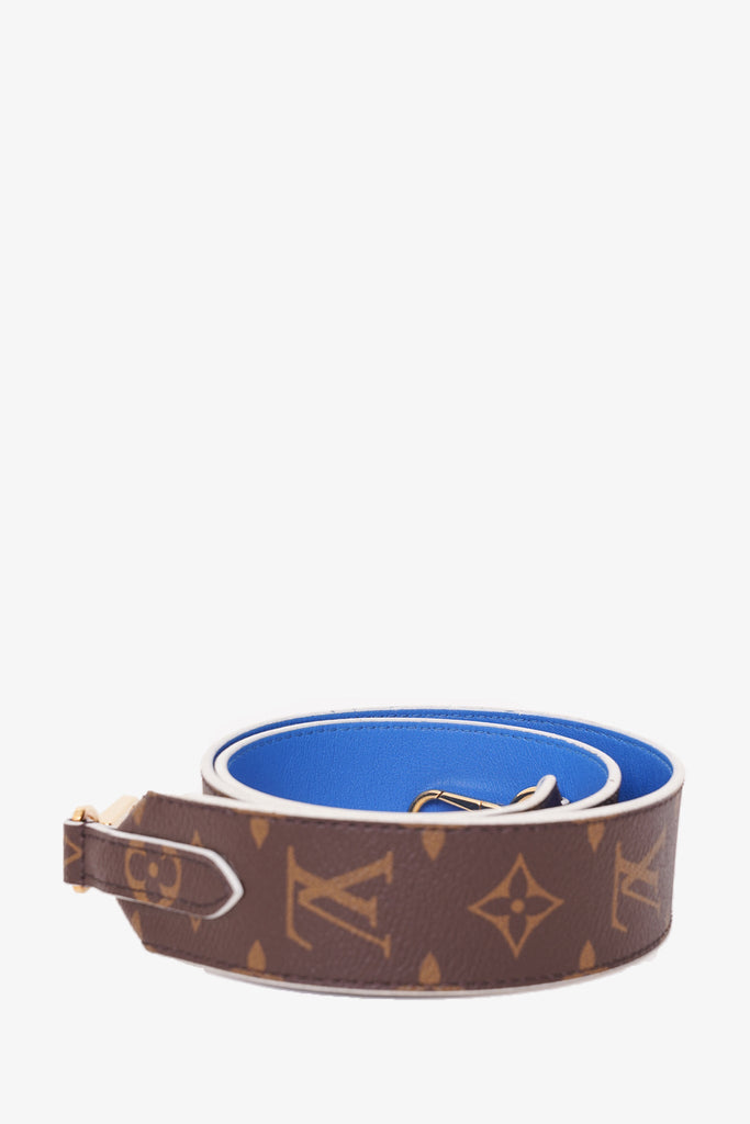 Louis Vuitton Bandouliere Monogram/Blue Bag Strap – Lux Second Chance