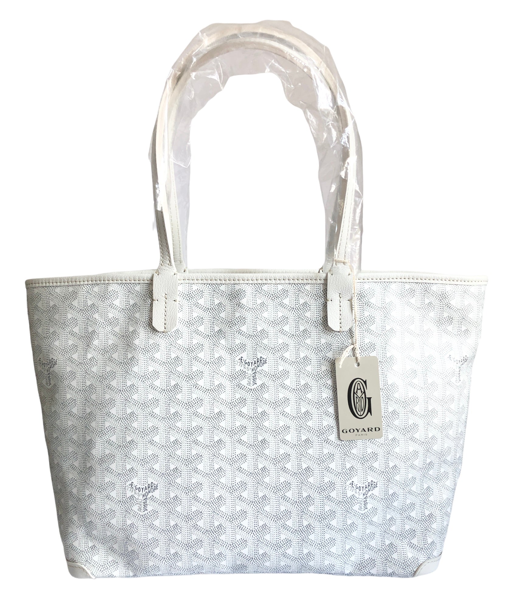 Goyard Artois PM White NWT Lux Second Chance