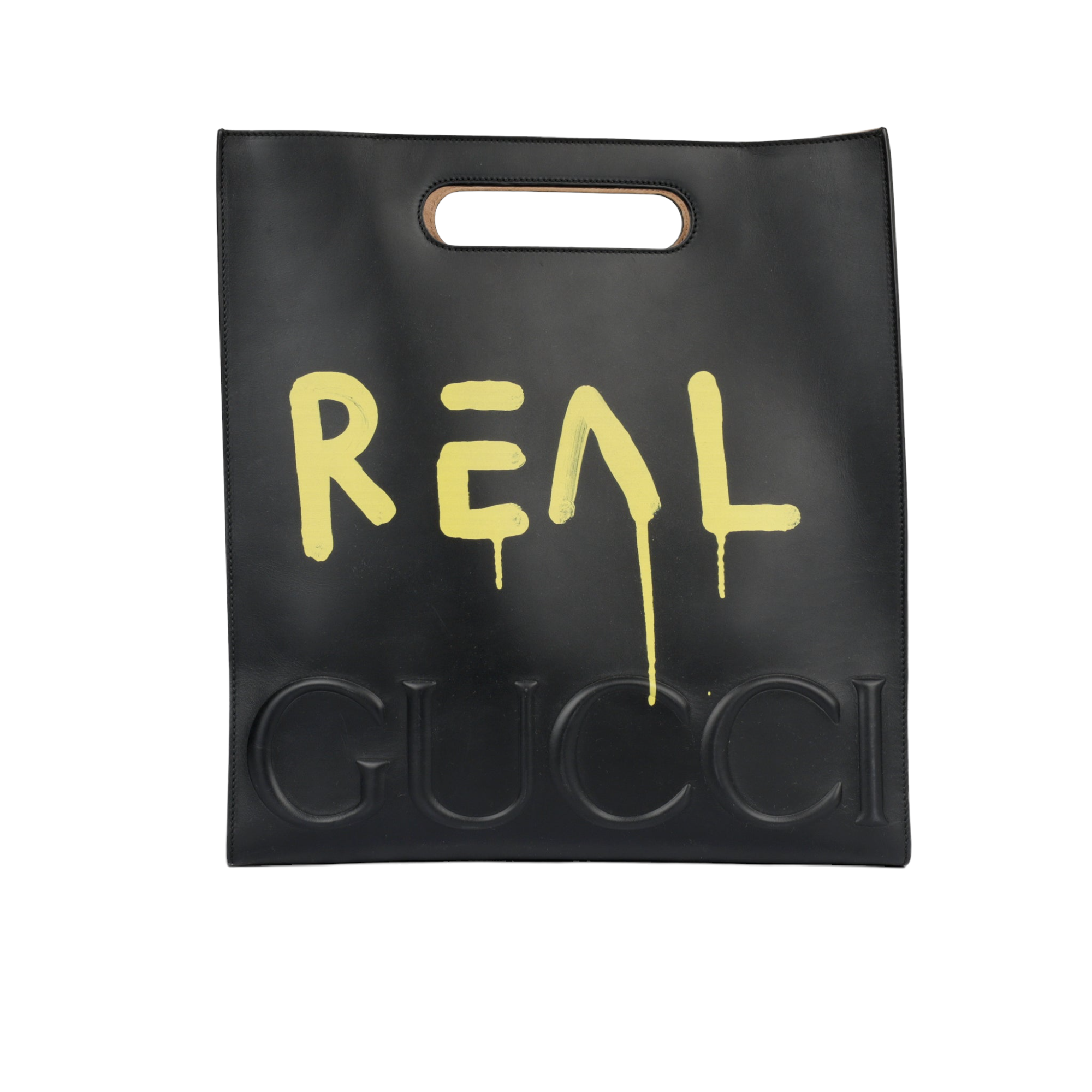 Gucci leather tote sales