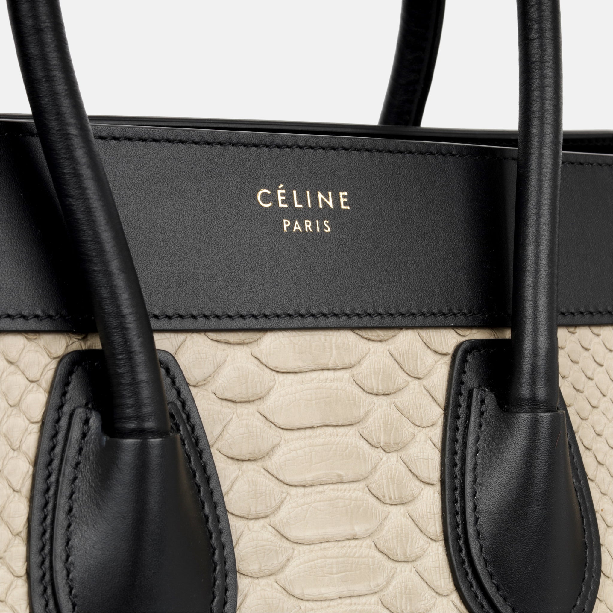 Celine micro luggage black 2025