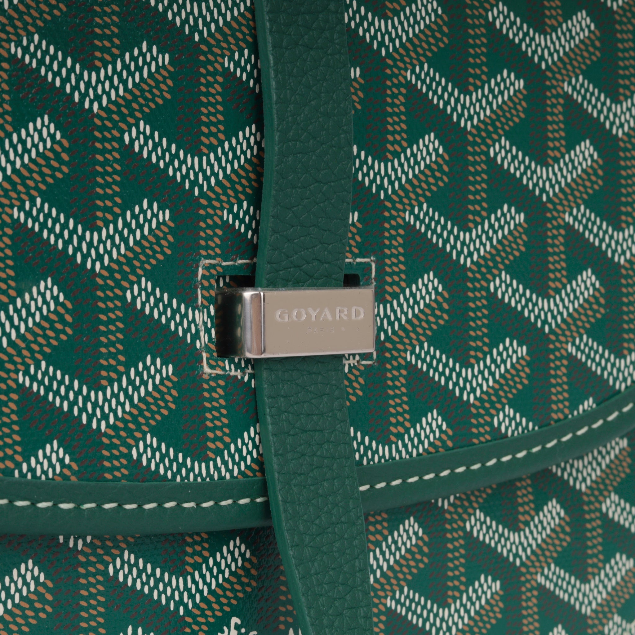 Goyard Belvedere Green PM Bag