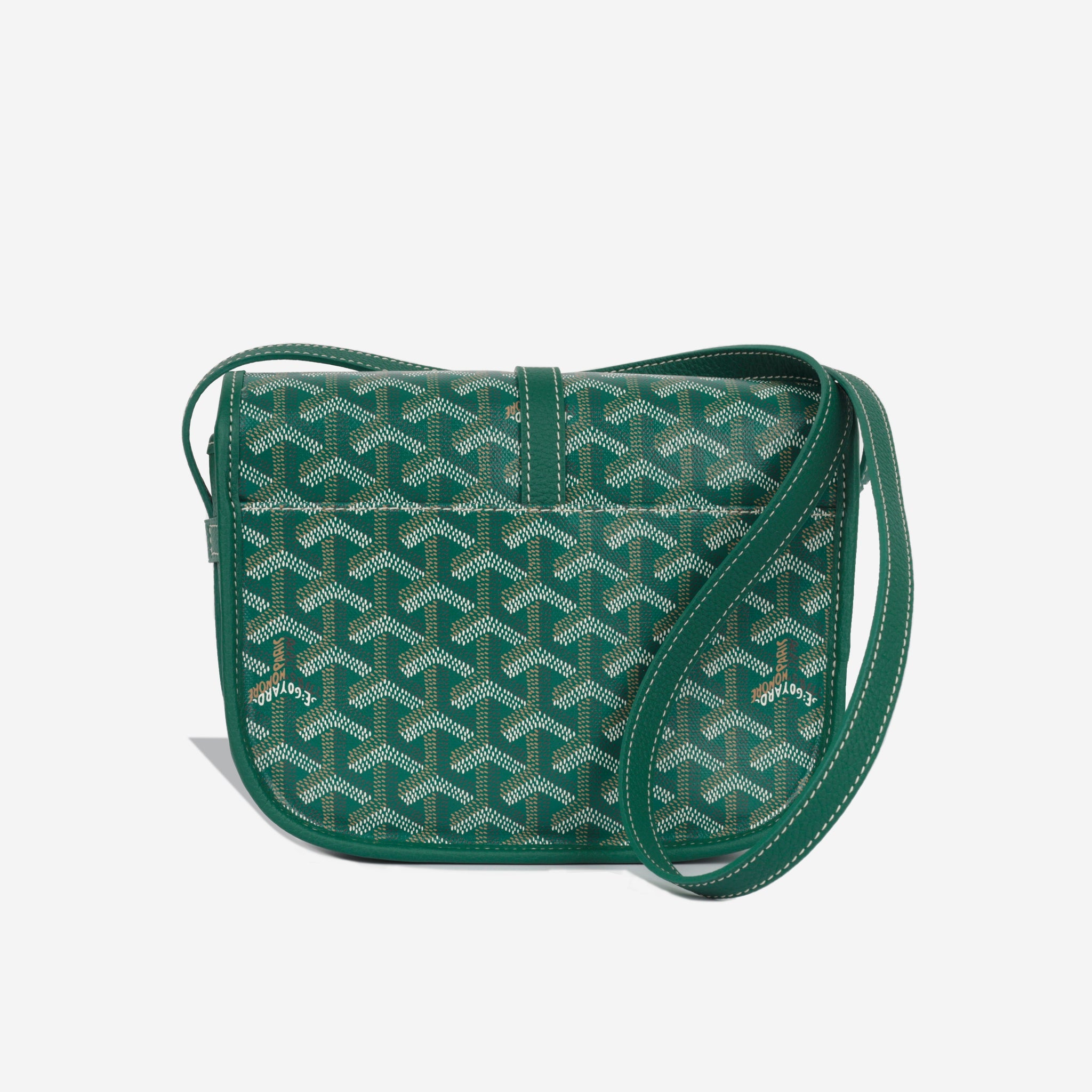 Goyard Goyardine Belvedere GM - Green Crossbody Bags, Handbags - GOY32343